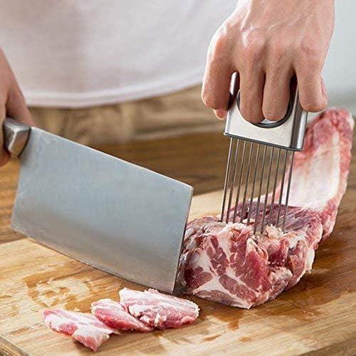 Soporte Cortador de Verduras Hvanam Acero Inoxidable 10 Puntas