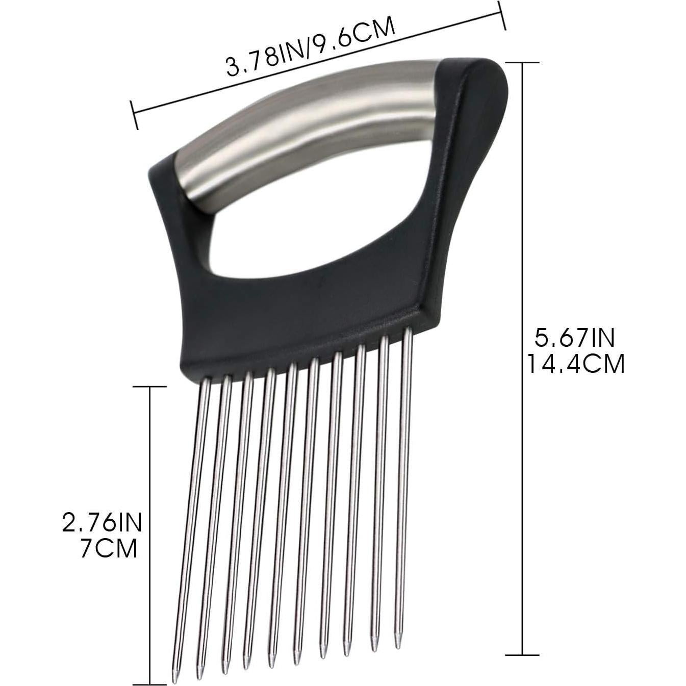 Cortador de Cebolla AllStyle Inoxidable Negro 6.35 cm