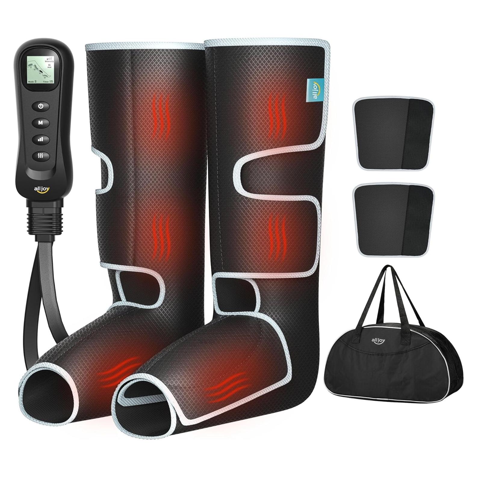 Masajeador de Piernas ALLJOY con Calor y Compresión 20x15cm
