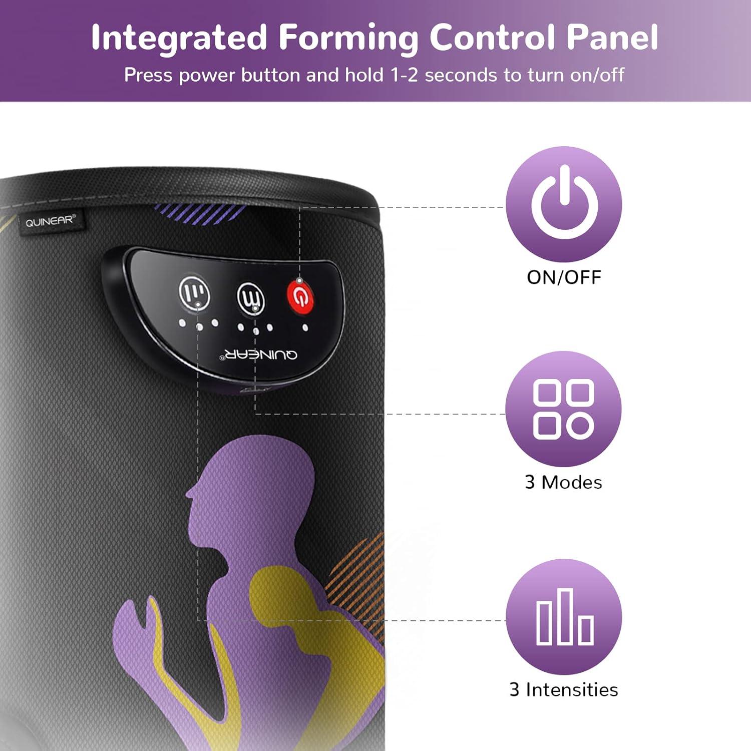 Masajeador de Piernas Inalámbrico QUINEAR con Calor y Compresión