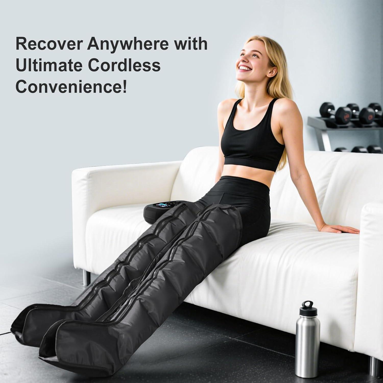 Botas Masajeadoras de Piernas RoundT2 Inalámbricas 5000mAh