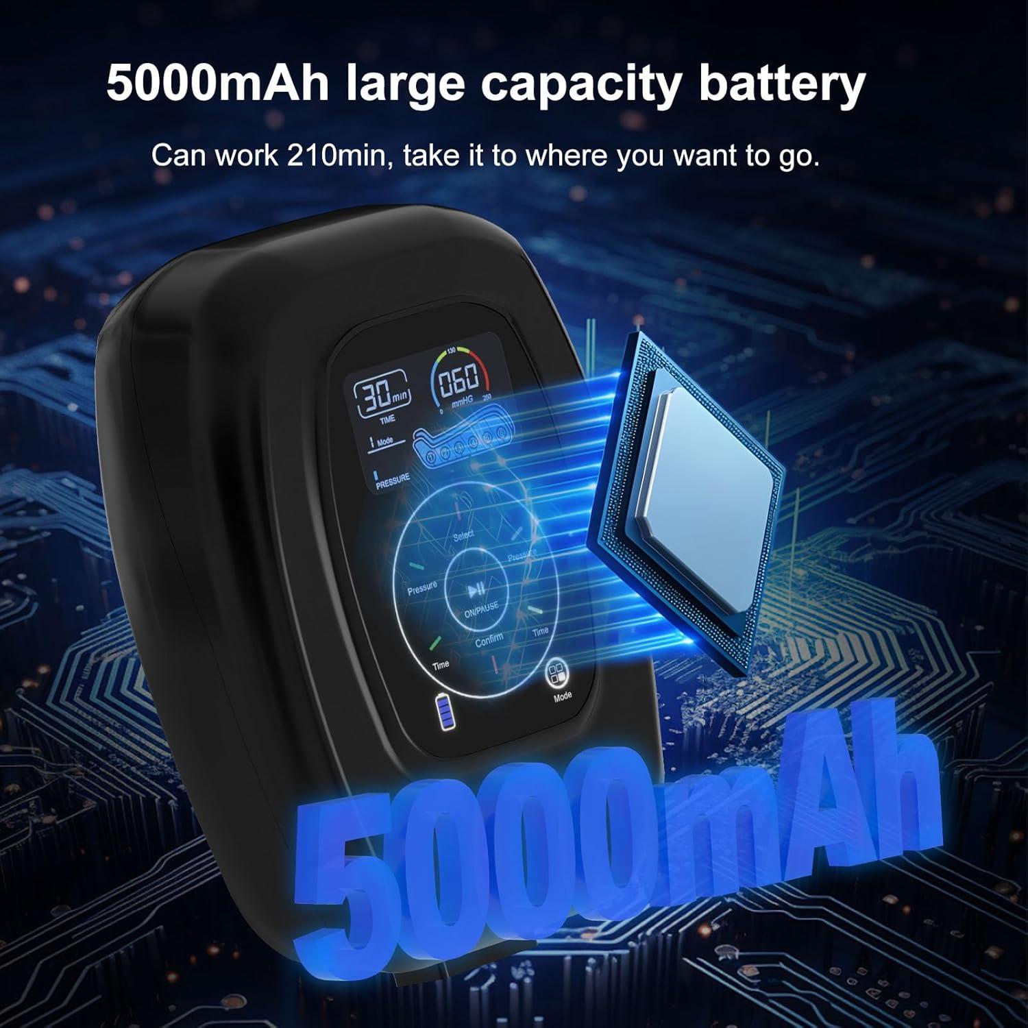 Botas Masajeadoras de Piernas RoundT2 Inalámbricas 5000mAh