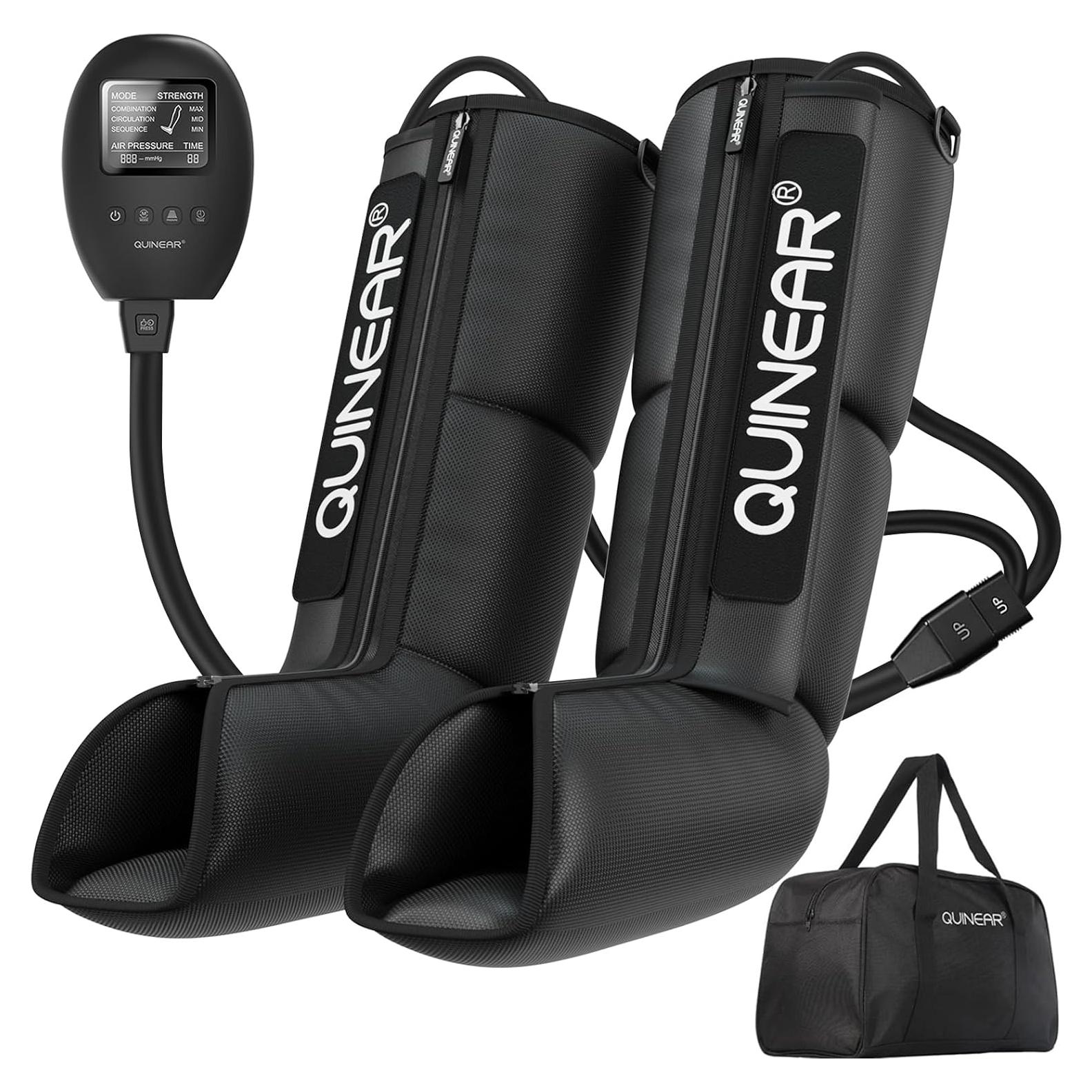 Masajeador de Compresión de Piernas QUINEAR QN-070A 3 en 1