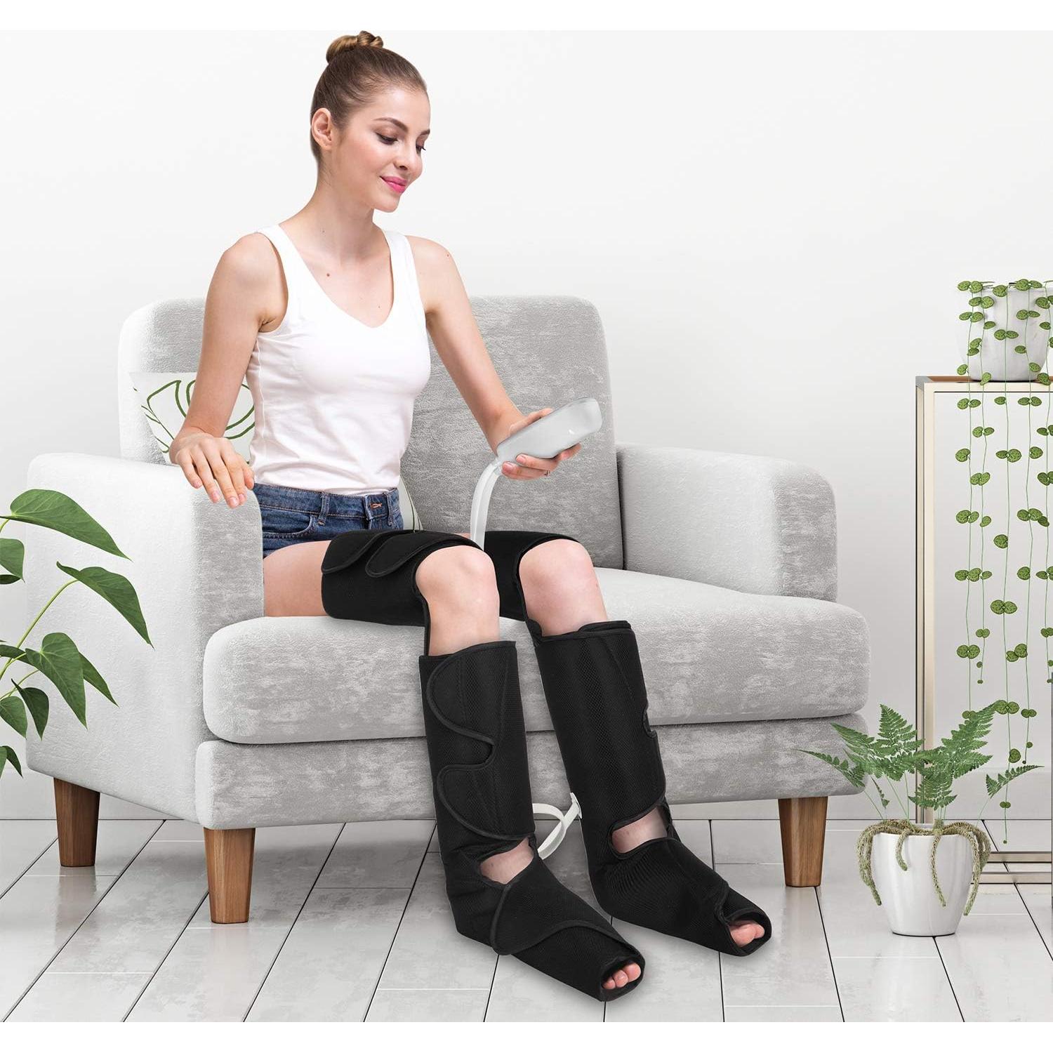 Masajeador de Piernas por Compresión de Aire QUINEAR - 3 Modos