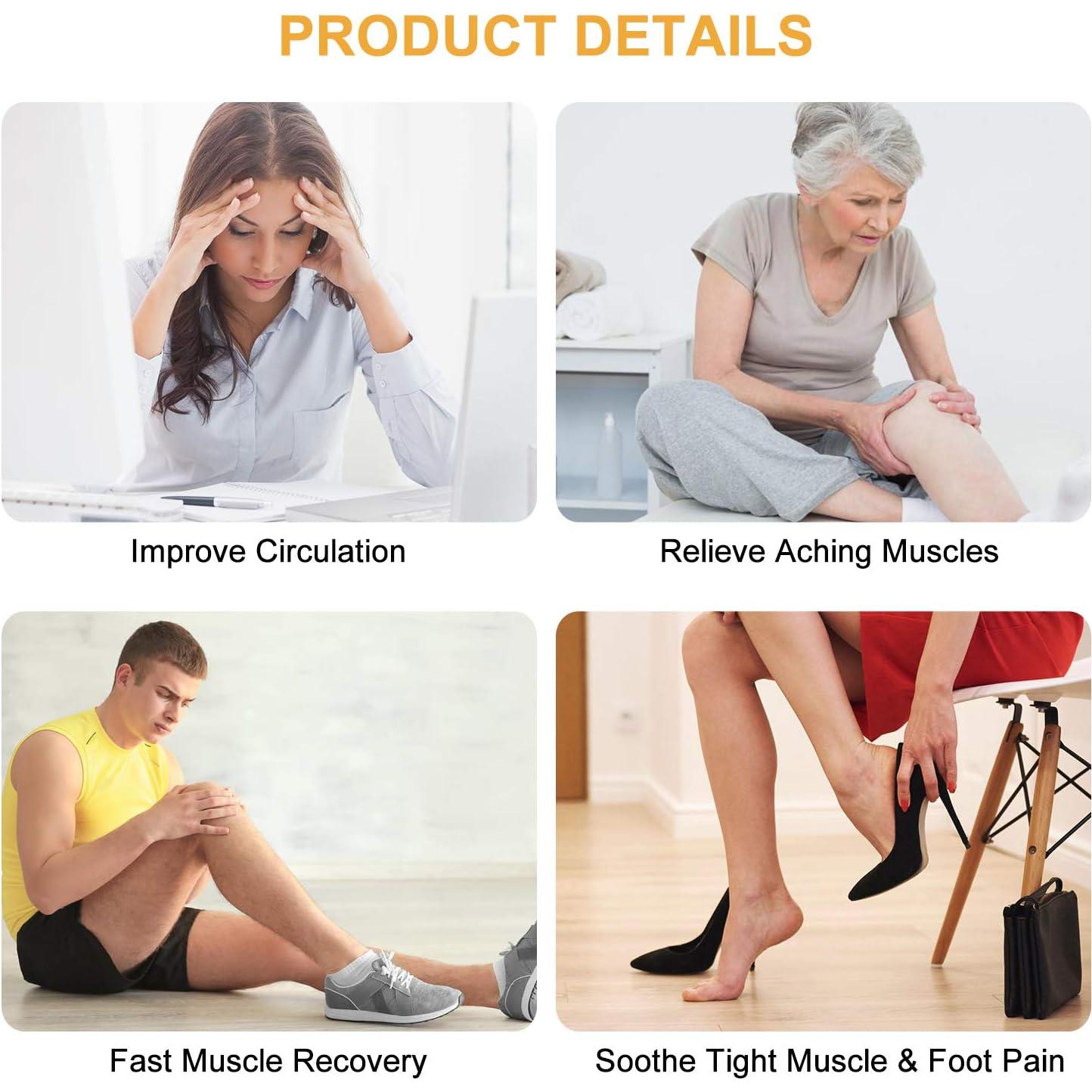 Masajeador de Piernas por Compresión de Aire QUINEAR - 3 Modos