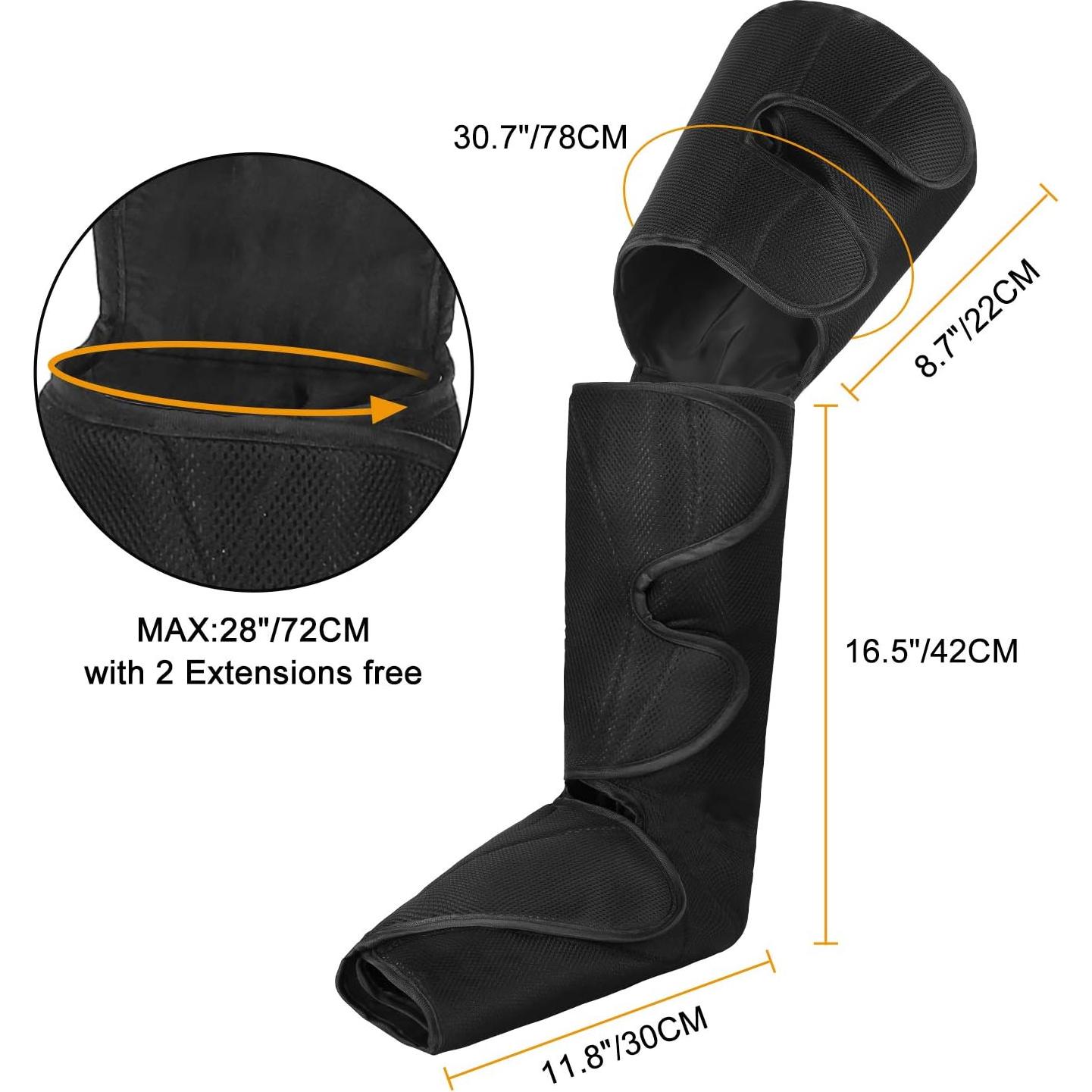 Masajeador de Piernas por Compresión de Aire QUINEAR - 3 Modos