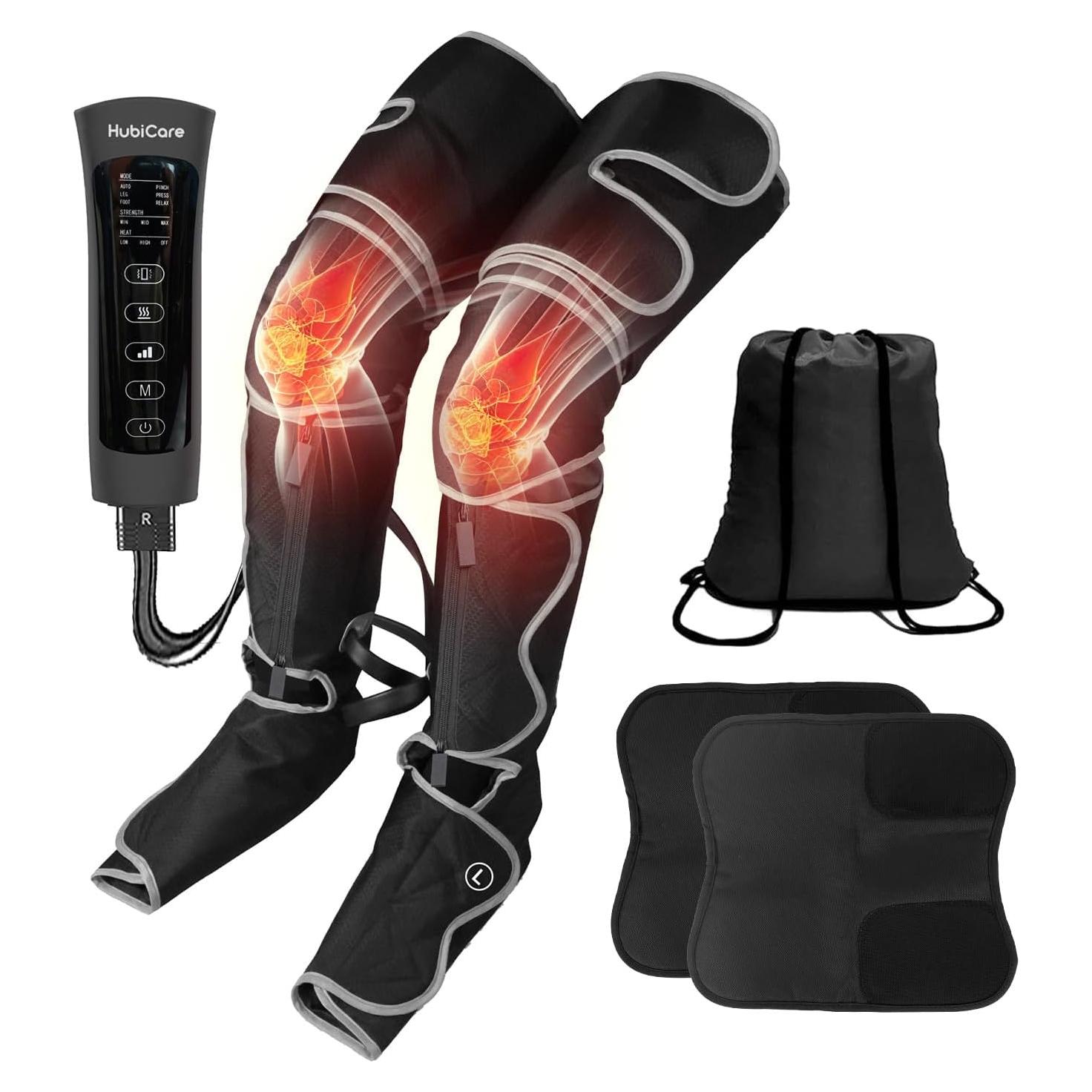 Masajeador de Piernas HubiCare FE-7208 con Calor y Compresión