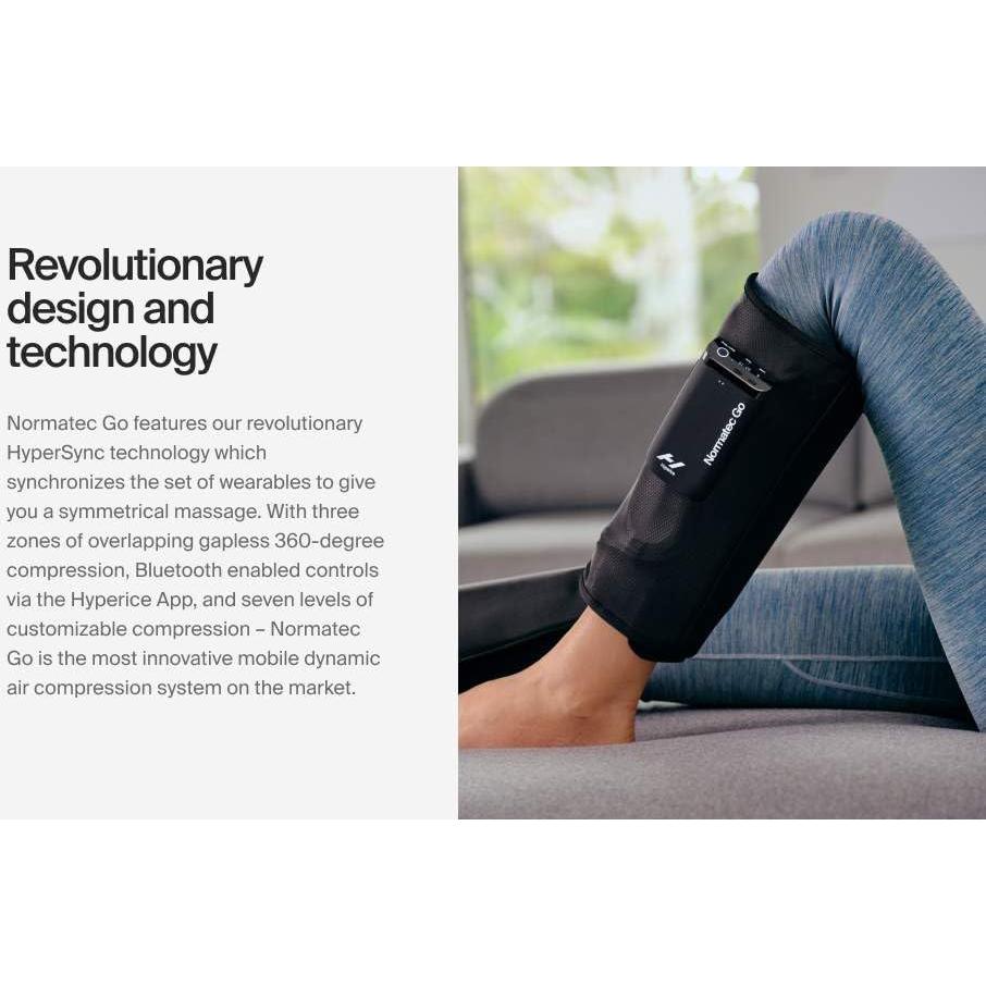 Masajeador de Compresión Hyperice Normatec Go Pantorrilla