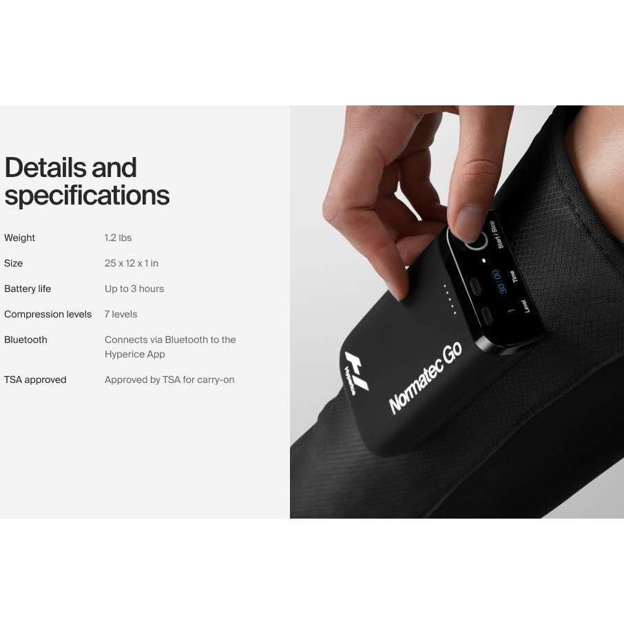 Masajeador de Compresión Hyperice Normatec Go Pantorrilla