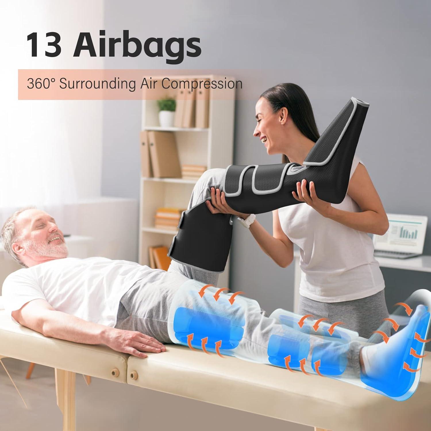 Masajista de Piernas Shine Well con Calor y Compresión