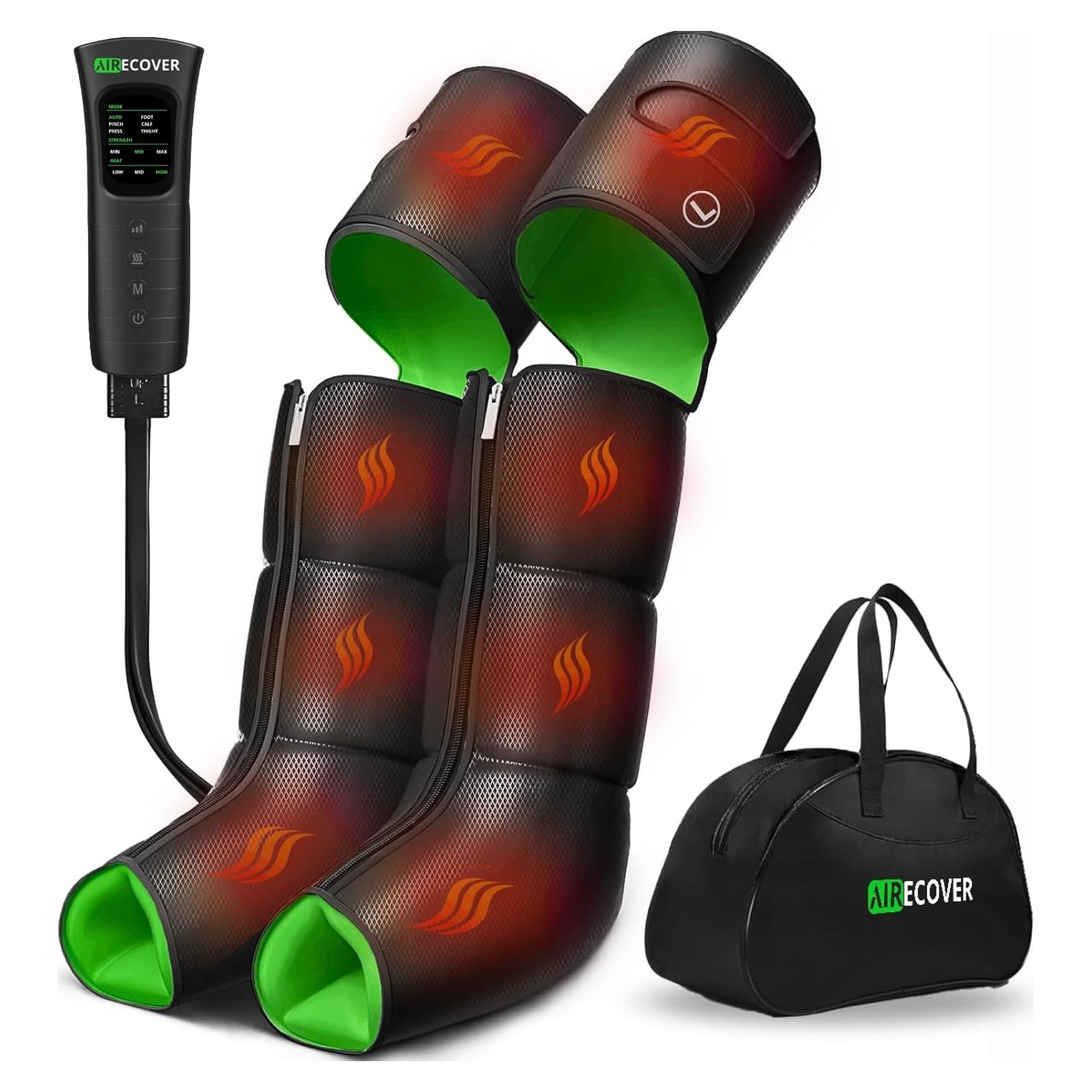 Masajeador de Piernas AIRECOVER con Calor y Compresión 3 en 1