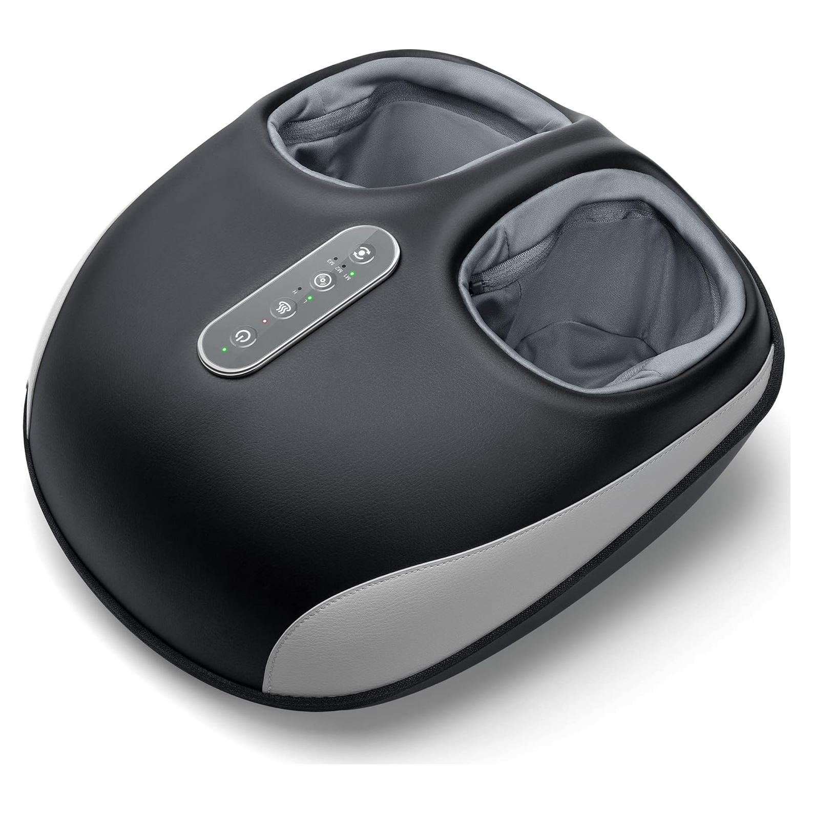 Nekteck Foot Massager Machine with Heat, Deep Kneading Shiatsu Foot Massager with Air Compression, Soothe Muscles, Multiple Massage Modes & Adjustable Intensity Christmas Gifts for Her & Him