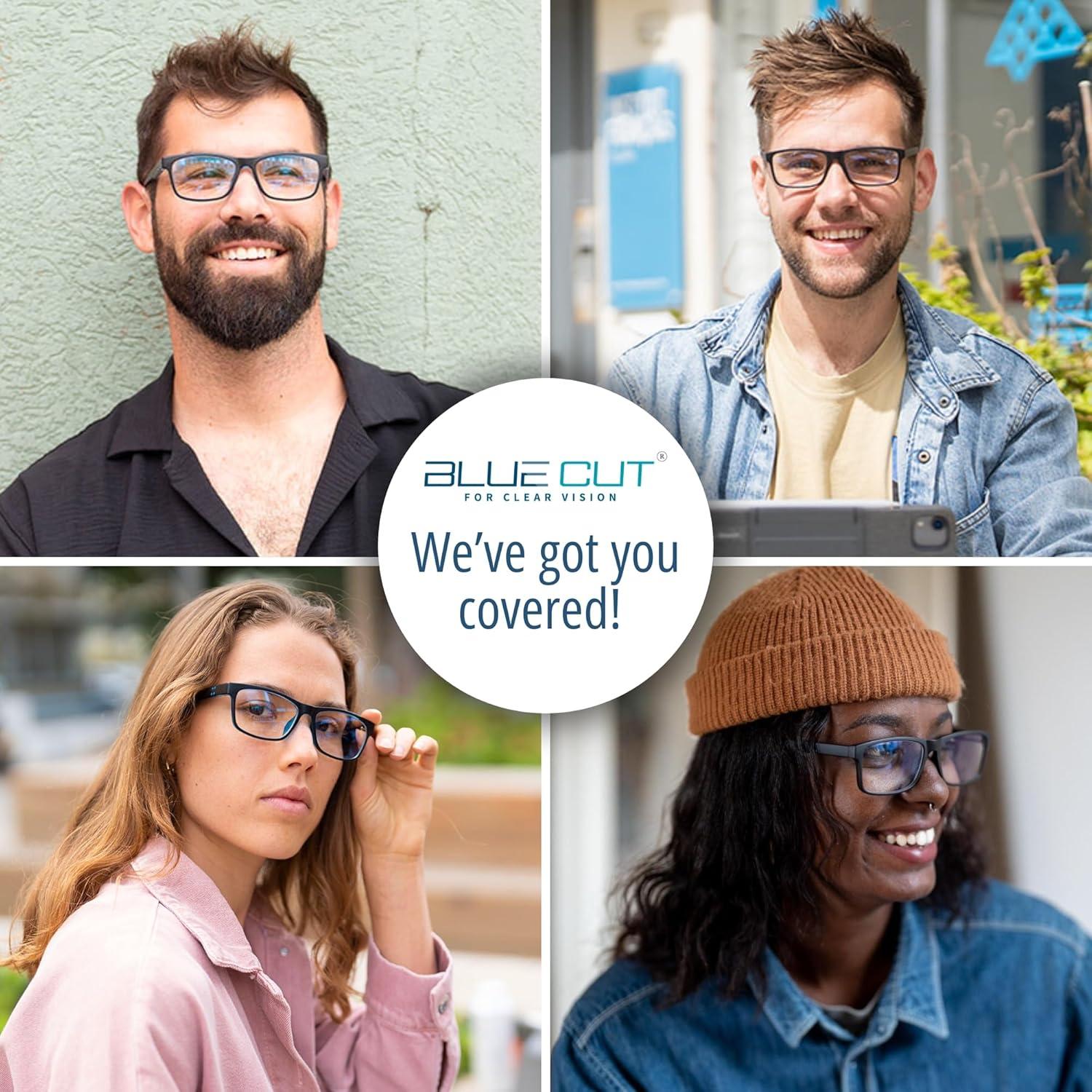 Gafas Blue Cut para luz azul - Unisex - Modelo FRED