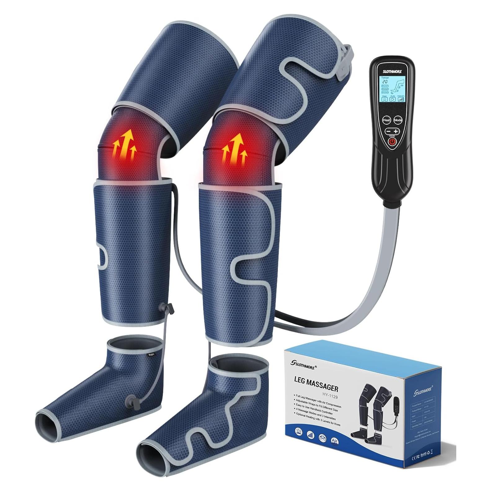 Masajeador de Piernas Slothmore con Compresión de Aire y Calor