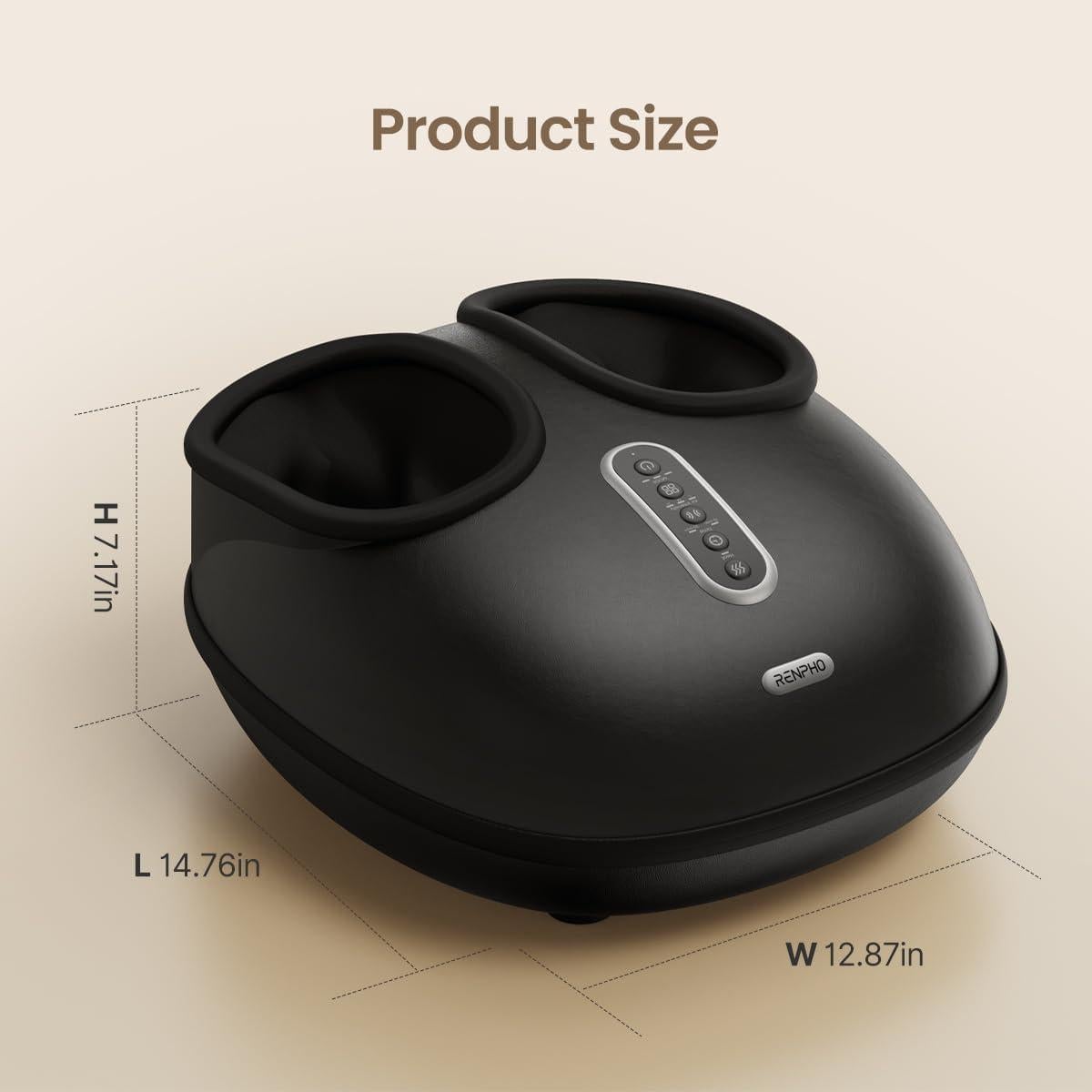Masajeador de pies RENPHO 2025 Mejorado con Calor - Shiatsu