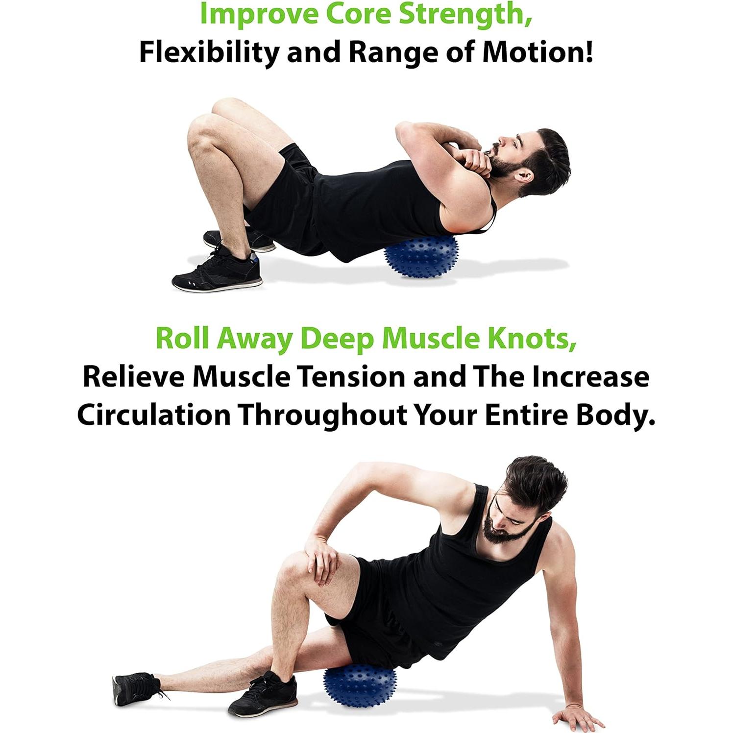 Pelota de Ejercicio URBNFit 22,86 cm Antirruptura y Antideslizante