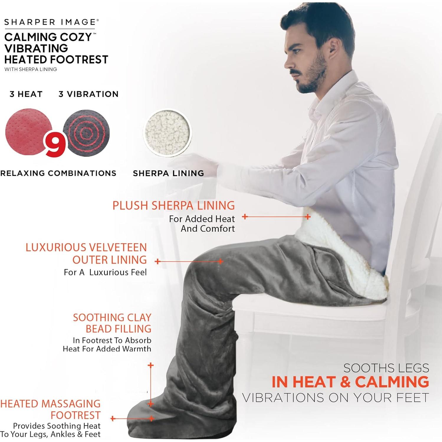 Manta Masajeadora Calentadora Sharper Image 70x111cm