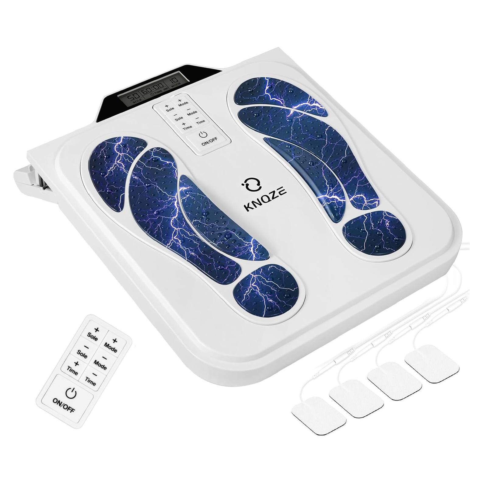 Masajeador de pies EMS KNQZE AST-300V, 10 modos, 50 intensidades
