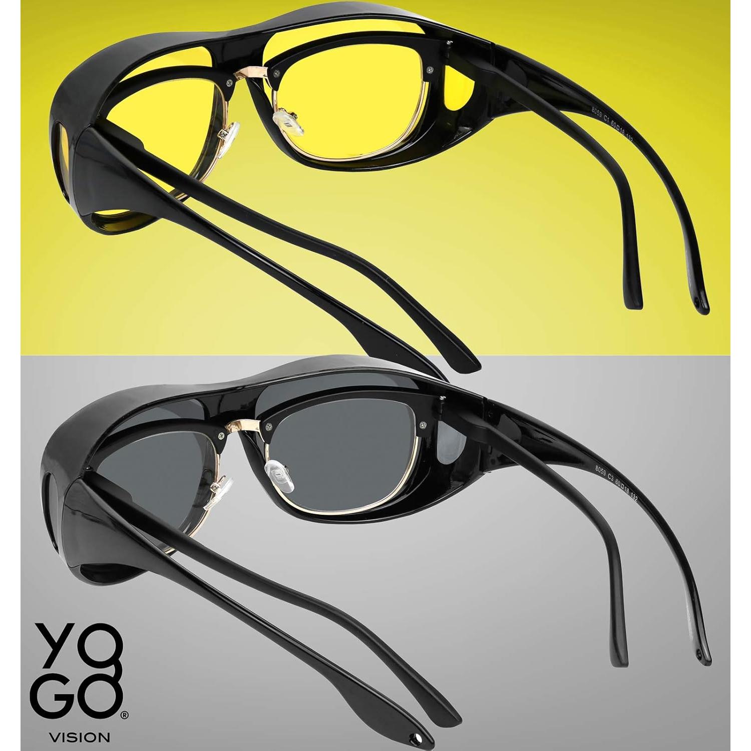 Gafas de sol Fit Over Yogo Vision con lentes polarizados UV