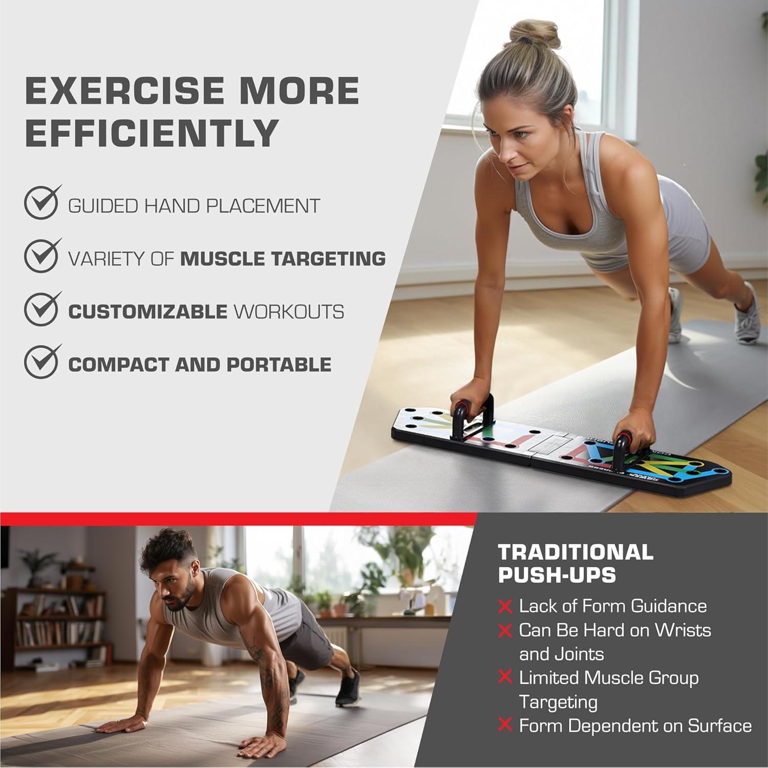 Tabla de Flexiones Power Press 9 en 1 para Entrenamiento