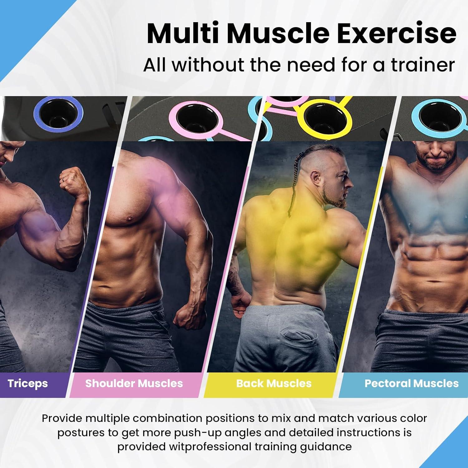 Tabla de Flexiones GearBoost con Cuerda de Salto Ajustable