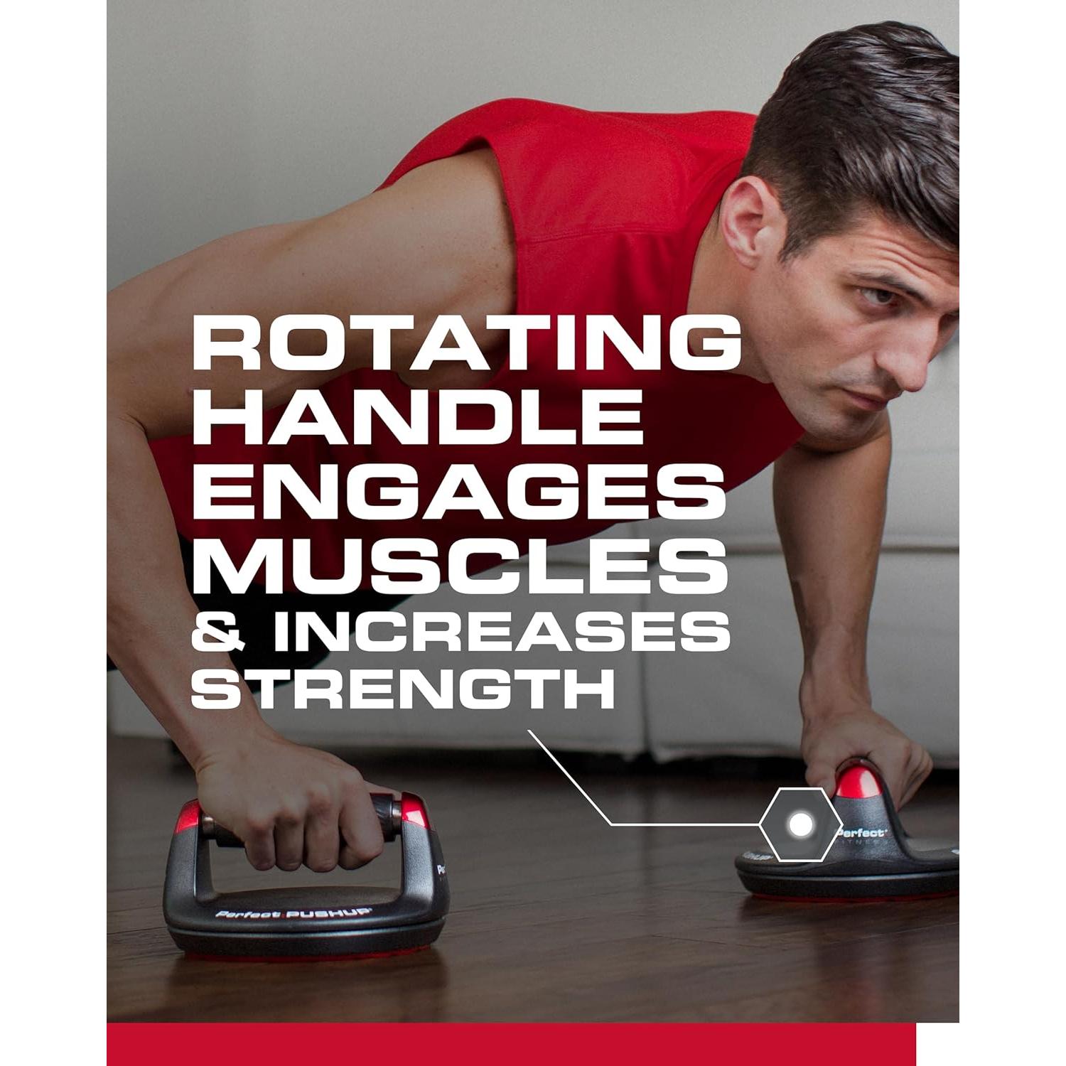 Mangos para Flexiones Perfect Pushup Elite - Ergonomía y Estabilidad