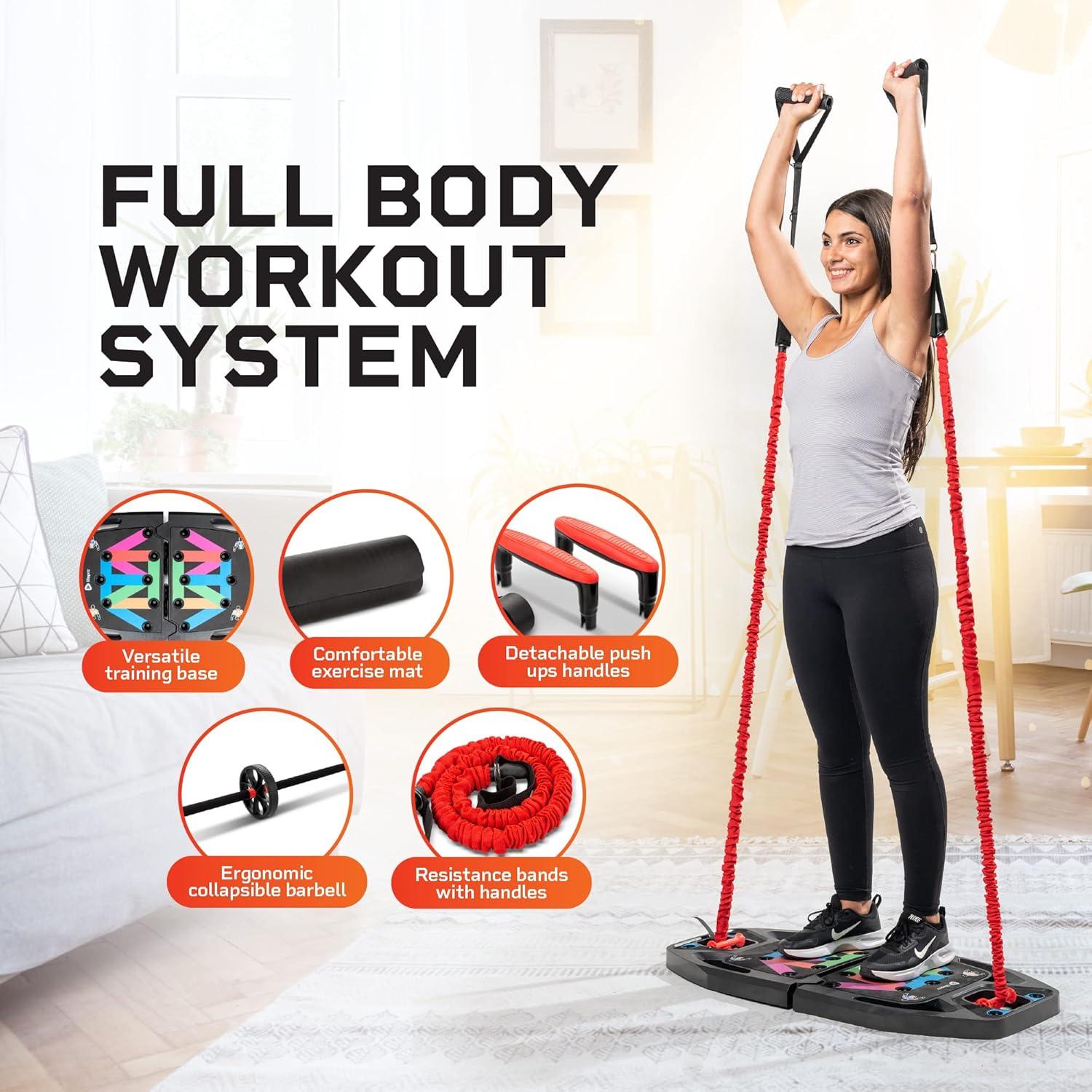 Gimnasio Portátil LifePro LP-INFTBXPL con Bandas de Resistencia