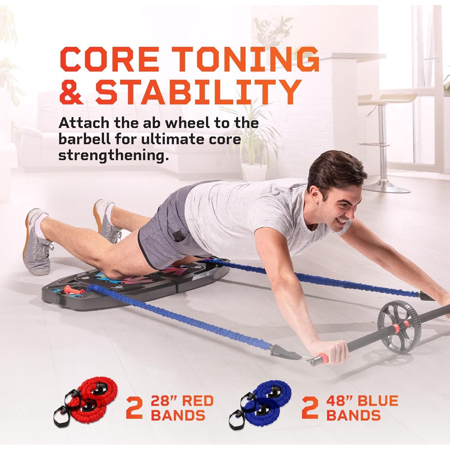 Gimnasio Portátil LifePro LP-INFTBXPL con Bandas de Resistencia