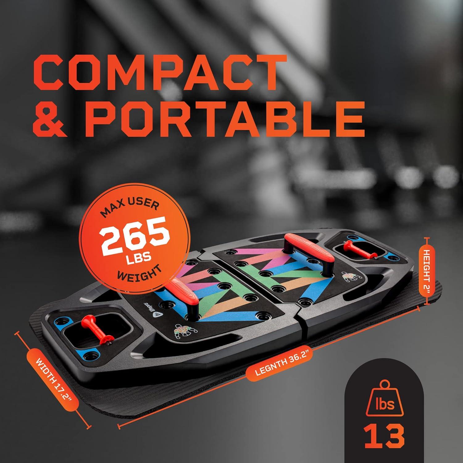 Gimnasio Portátil LifePro LP-INFTBXPL con Bandas de Resistencia