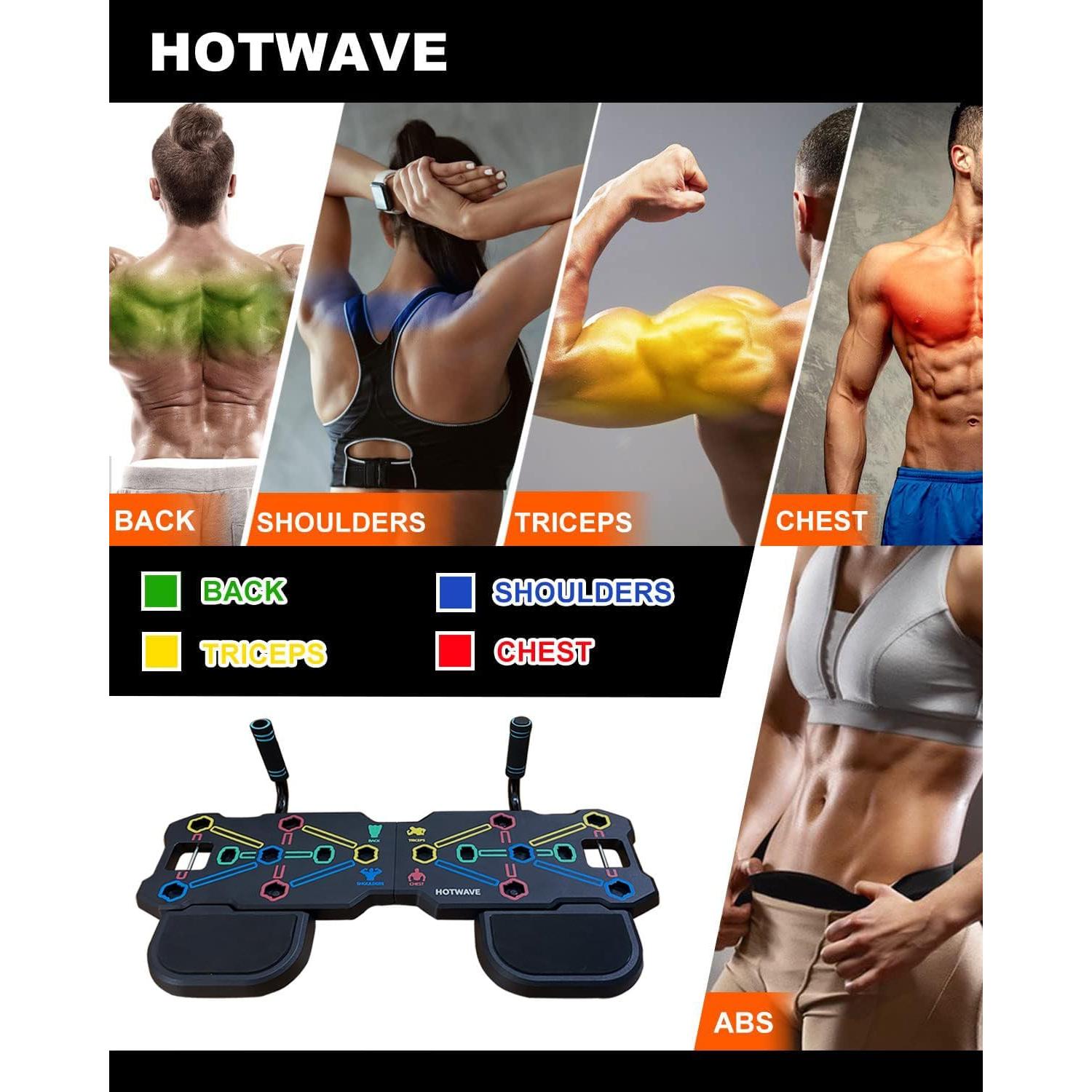 Equipo de Entrenamiento Portátil HOTWAVE con 20 Accesorios