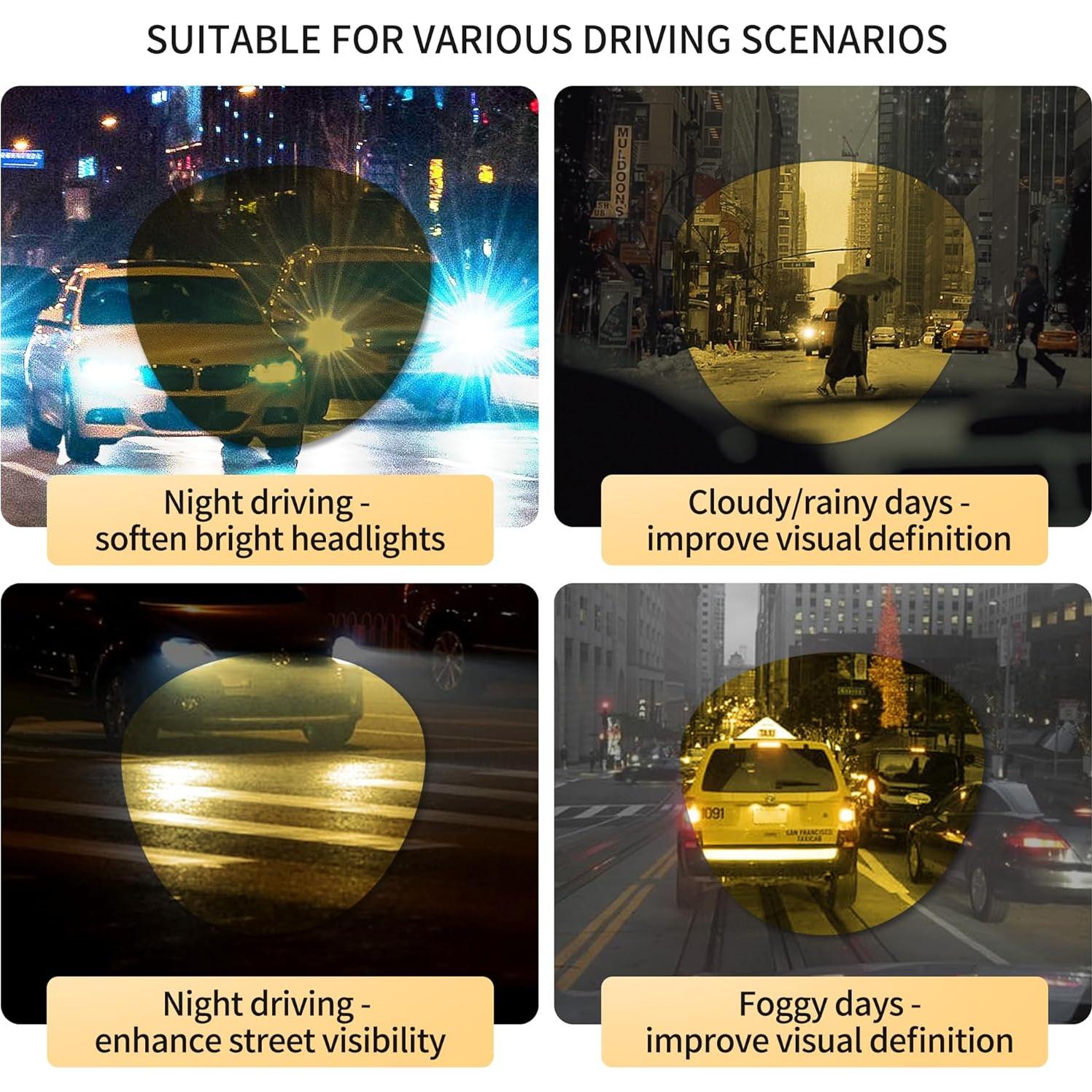 Gafas de sol polarizadas SUNGAIT unisex estilo retro UV400