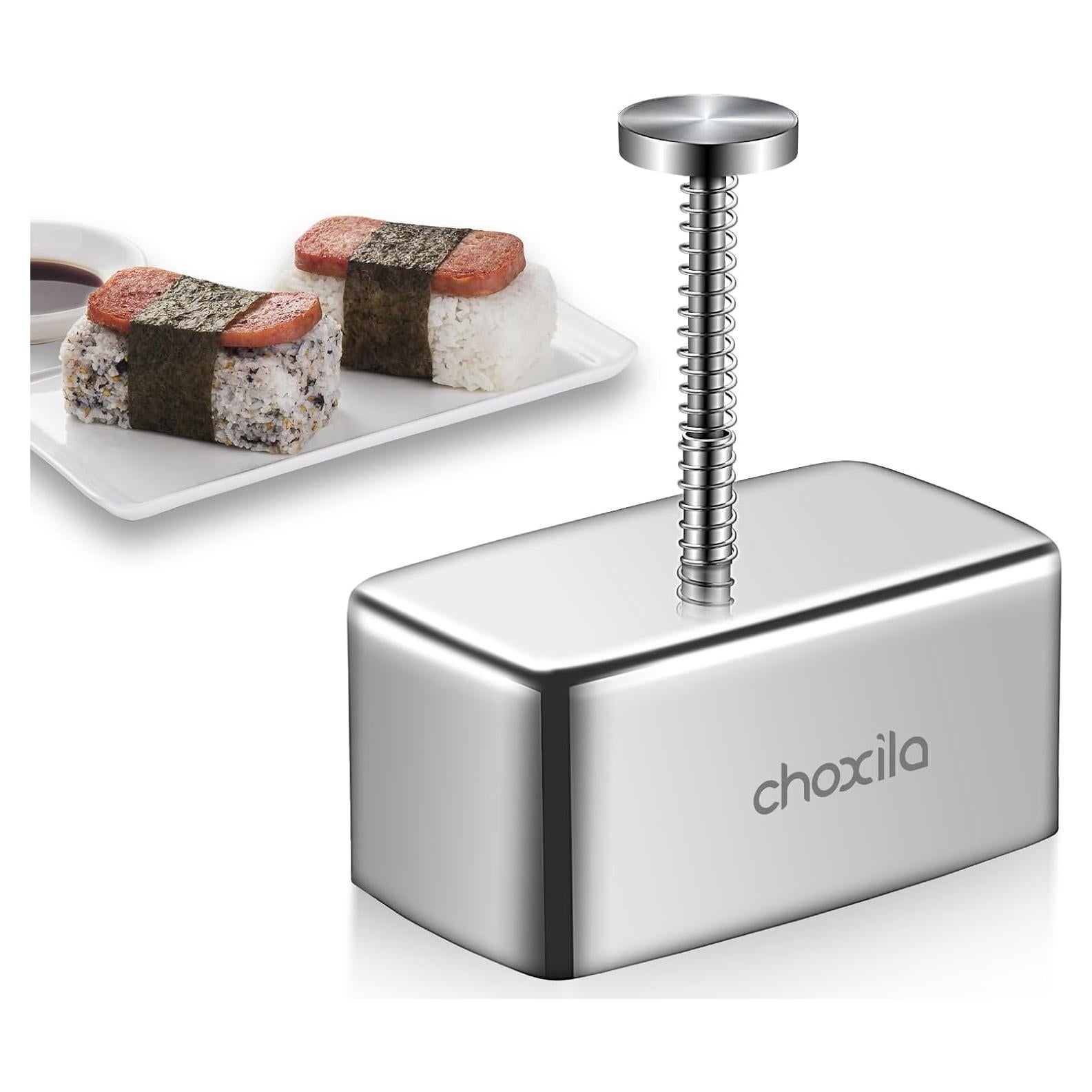 Molde Musubi Acero Inoxidable Choxila 15x5x10 cm Antiadherente