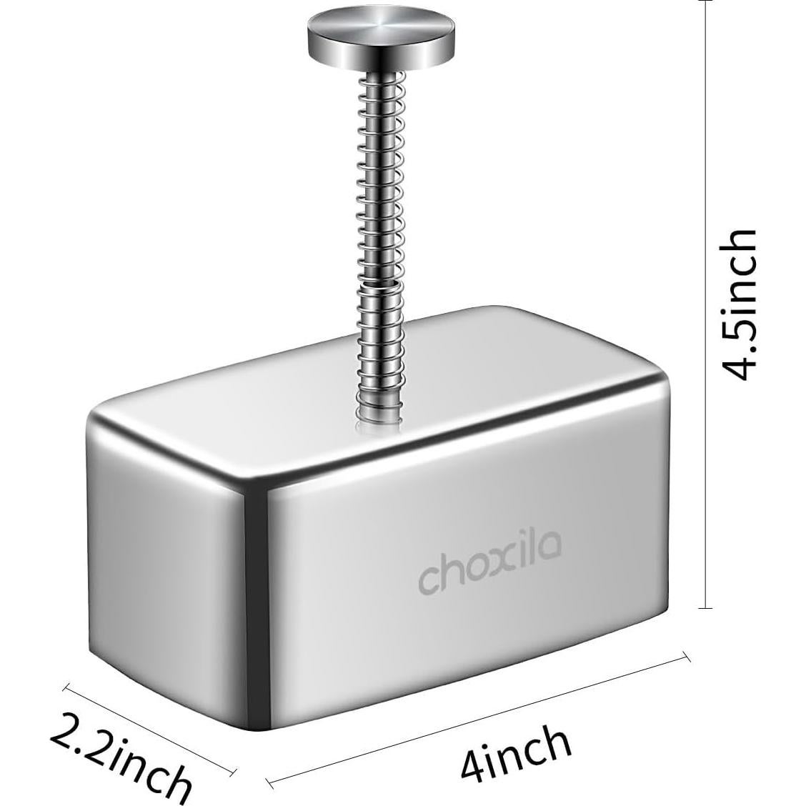 Molde Musubi Acero Inoxidable Choxila 15x5x10 cm Antiadherente