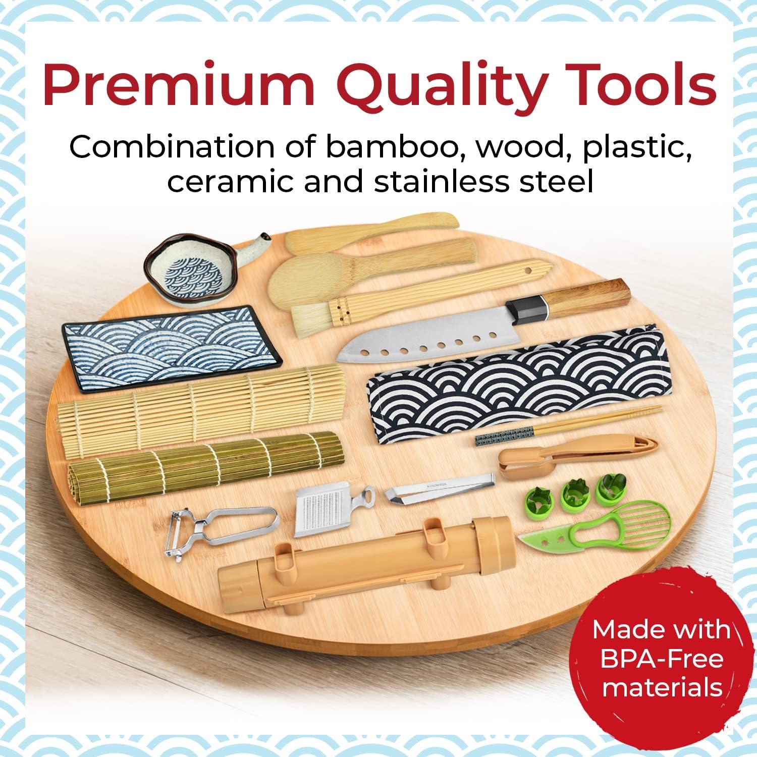 Kit de Hacer Sushi ARTTHOME 23 Piezas para Principiantes