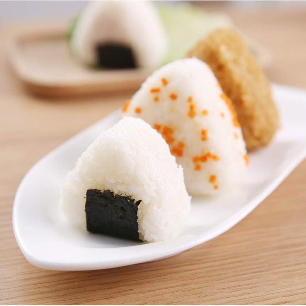 Moldes para Onigiri HAGBOU 2 Piezas Triangulares Beige