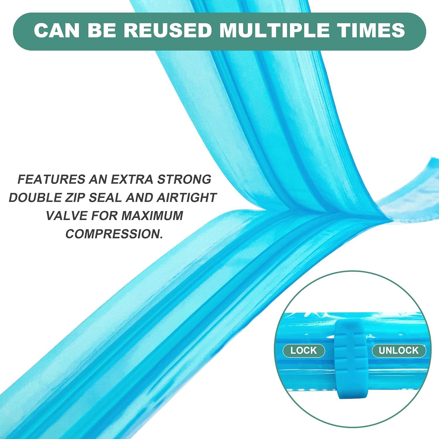 Paquete de 20 Bolsas de Almacenamiento al Vacío WTREE