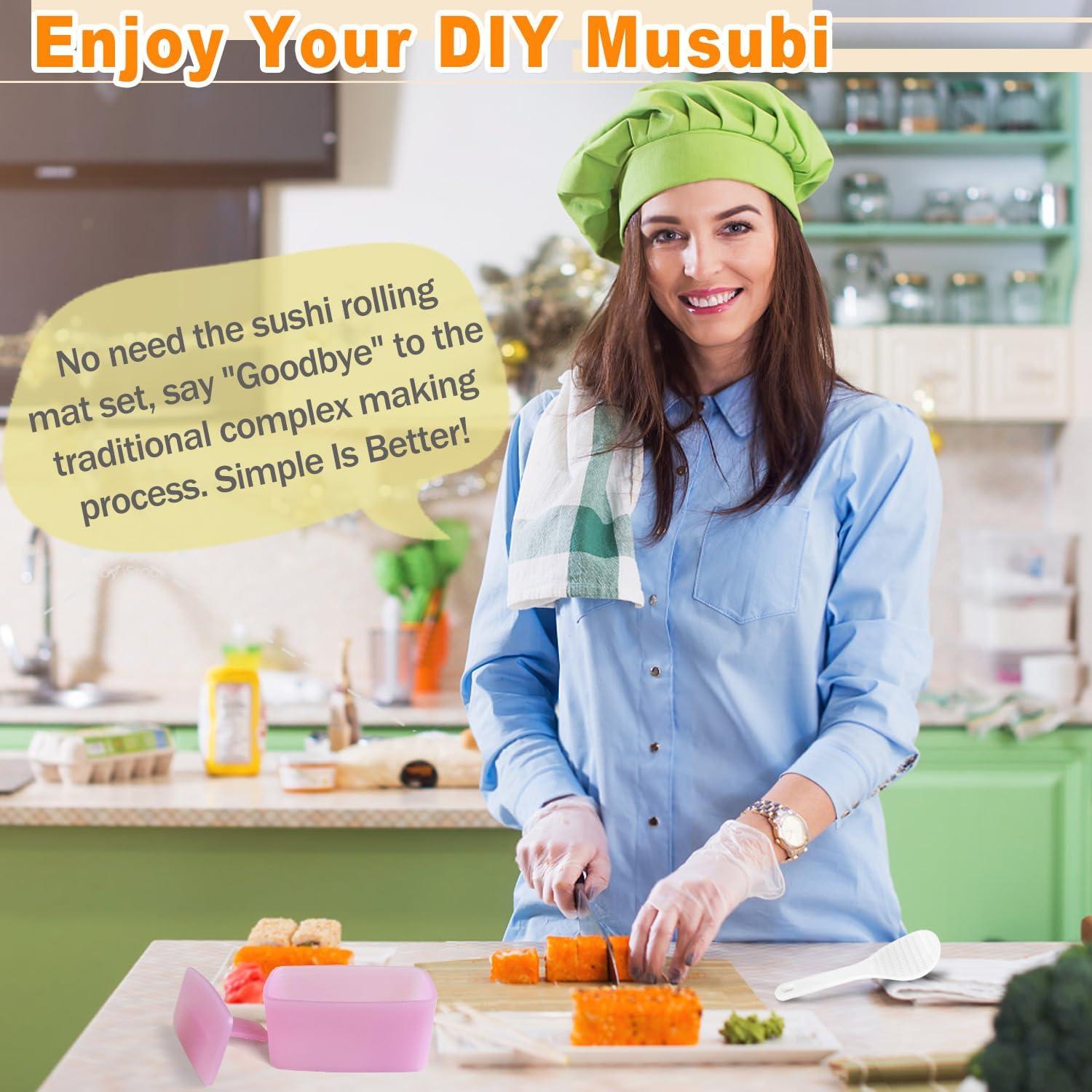 Molde para Musubi TAORISH 3 Piezas Antiadherente