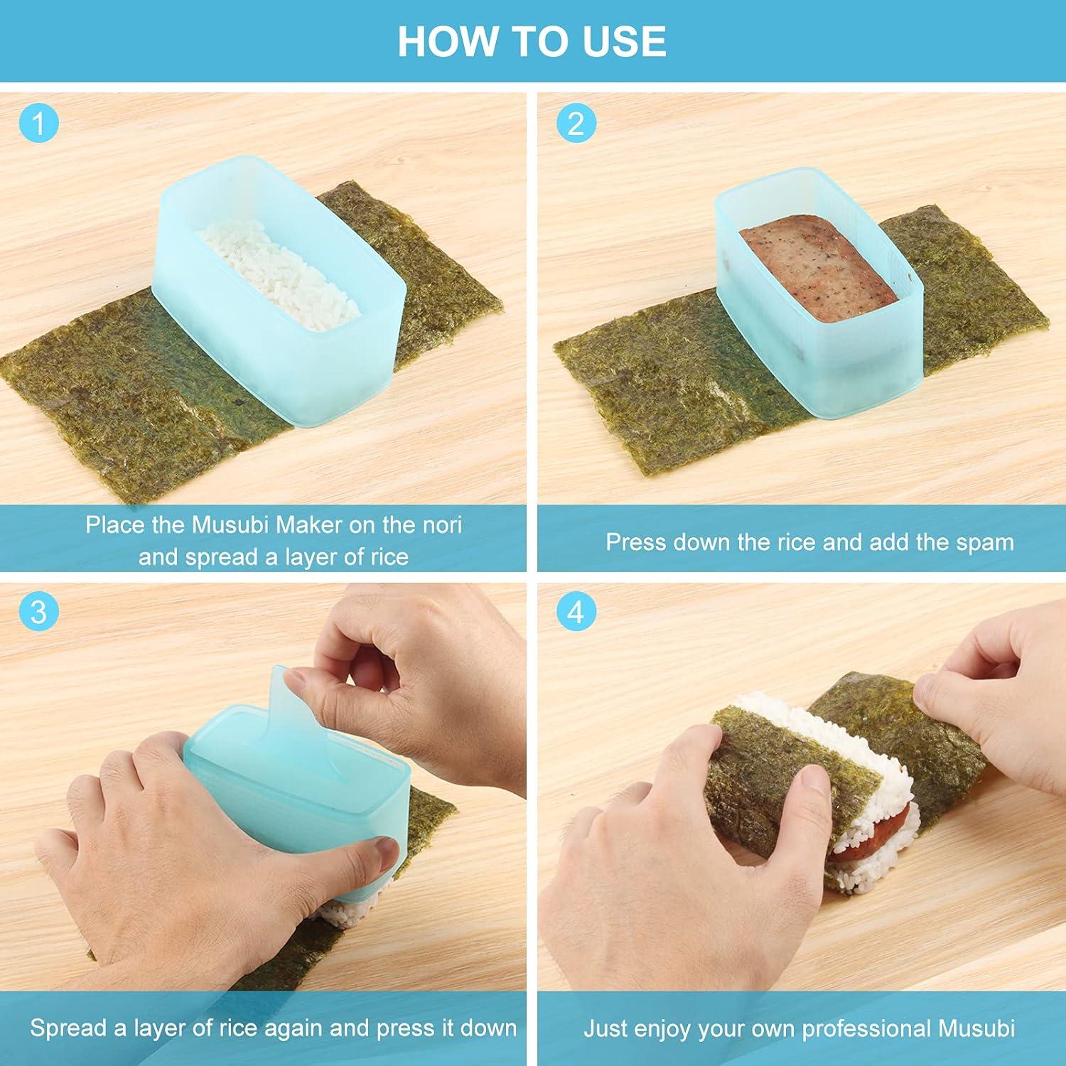 Molde para Musubi DIMVKA Antiadherente 1 Paquete