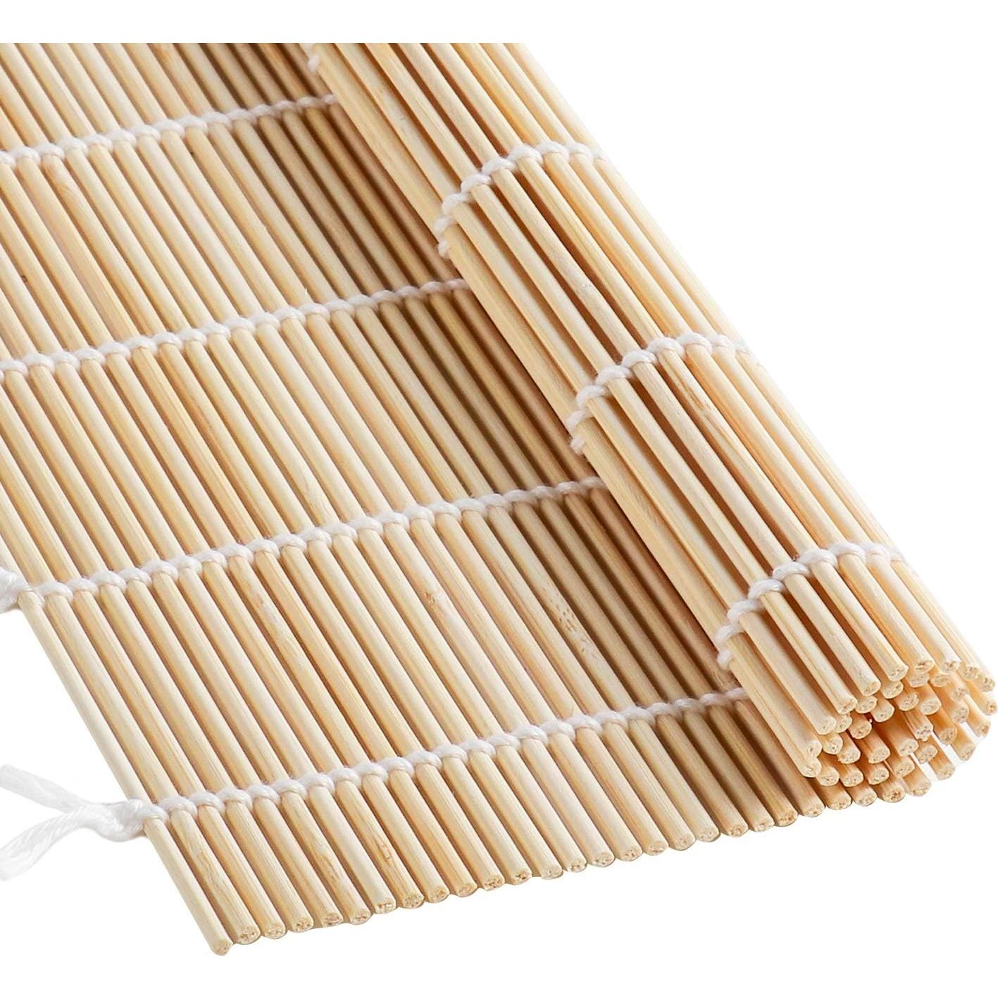 Estera de Sushi FUNGYAND de Bambú Natural 24 cm - 2 Pcs
