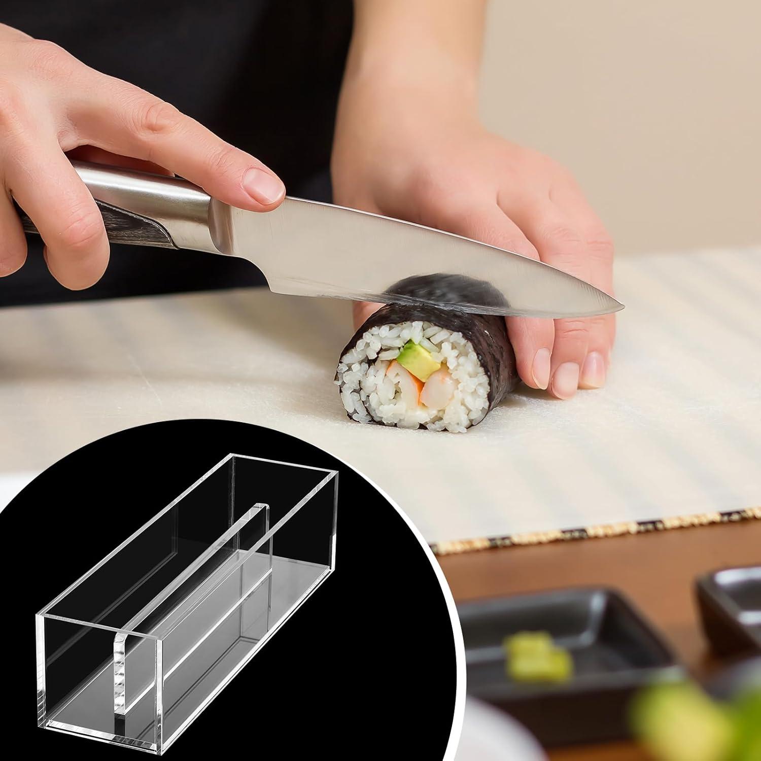 Kit de Moldes para Sushi Zhehao 2 Pcs Acrílico Transparente