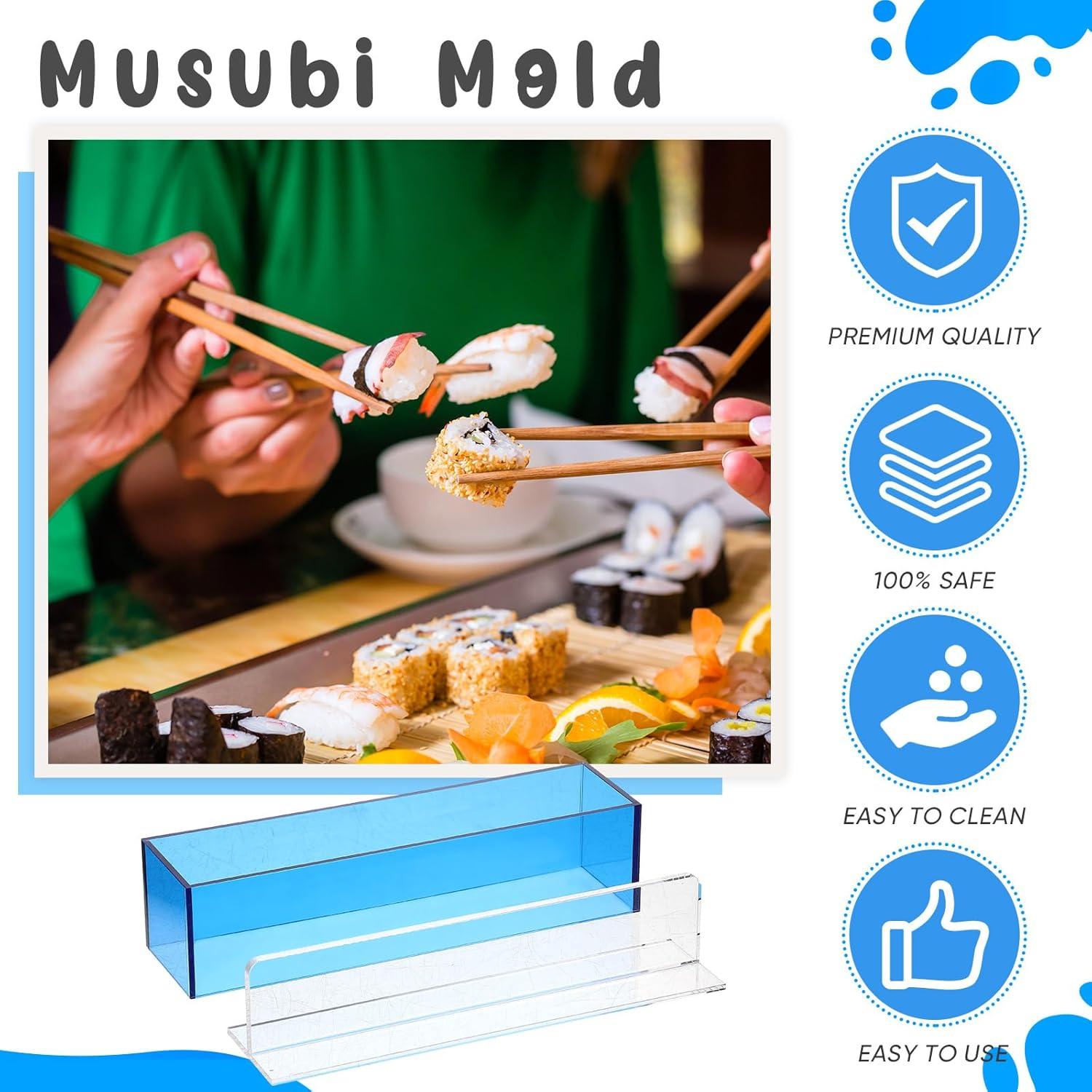 Kit de Hacer Sushi Baderke 2 Moldes y 2 Cucharas 20.7x5 cm