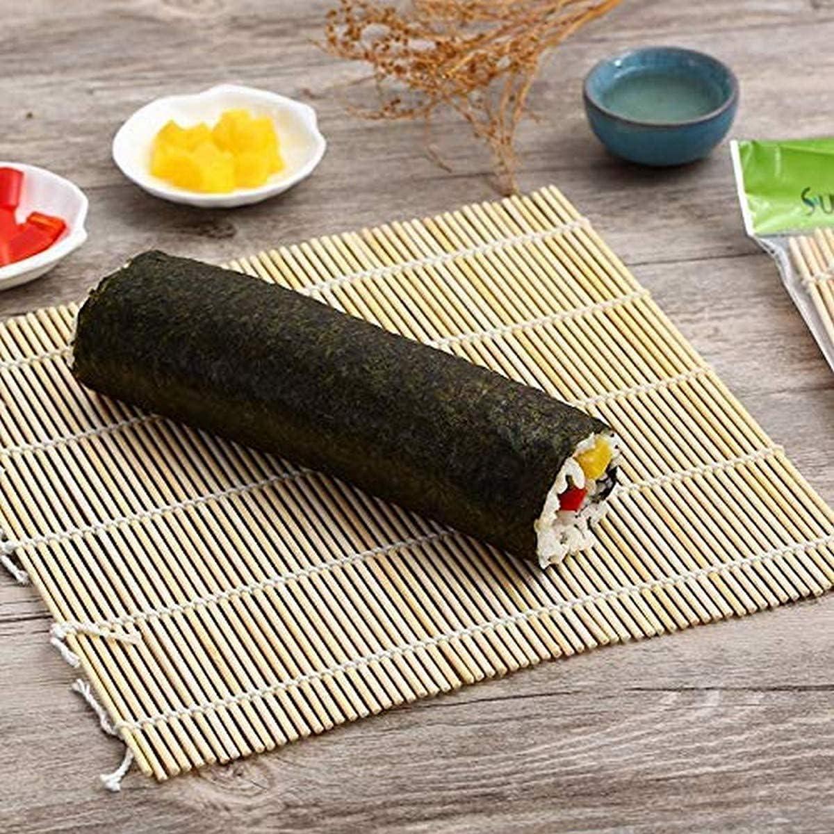 Estera de Sushi de Bambú JapanBargain 24 cm Ecológica