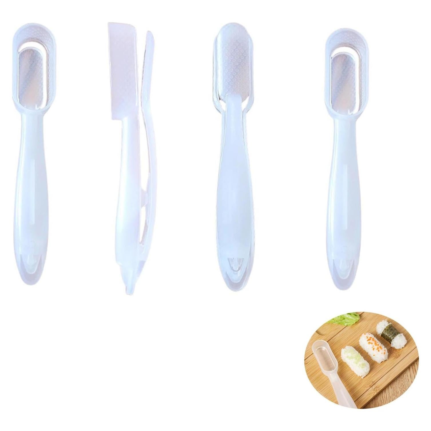 Kit de Molde para Sushi NentMent 4 Piezas Blanco