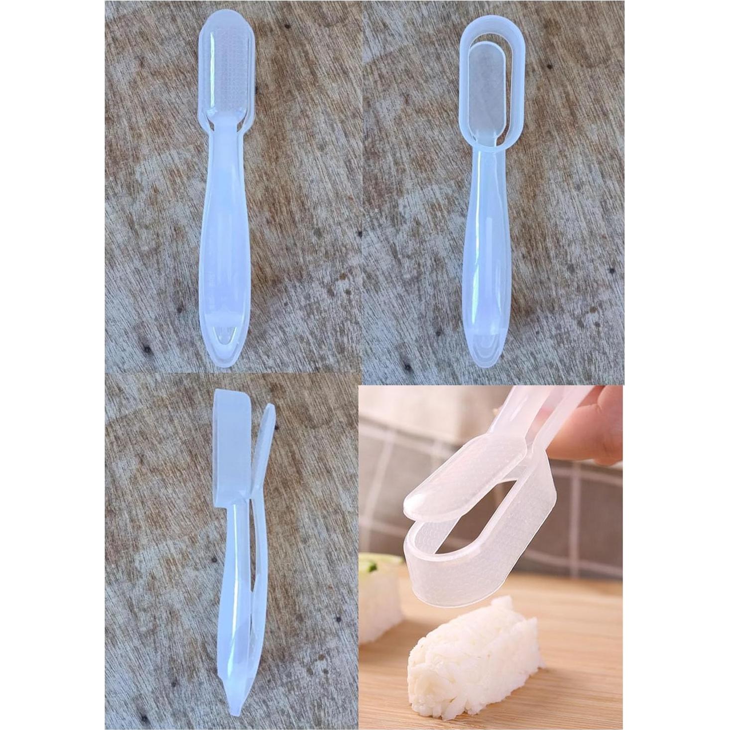 Kit de Molde para Sushi NentMent 4 Piezas Blanco