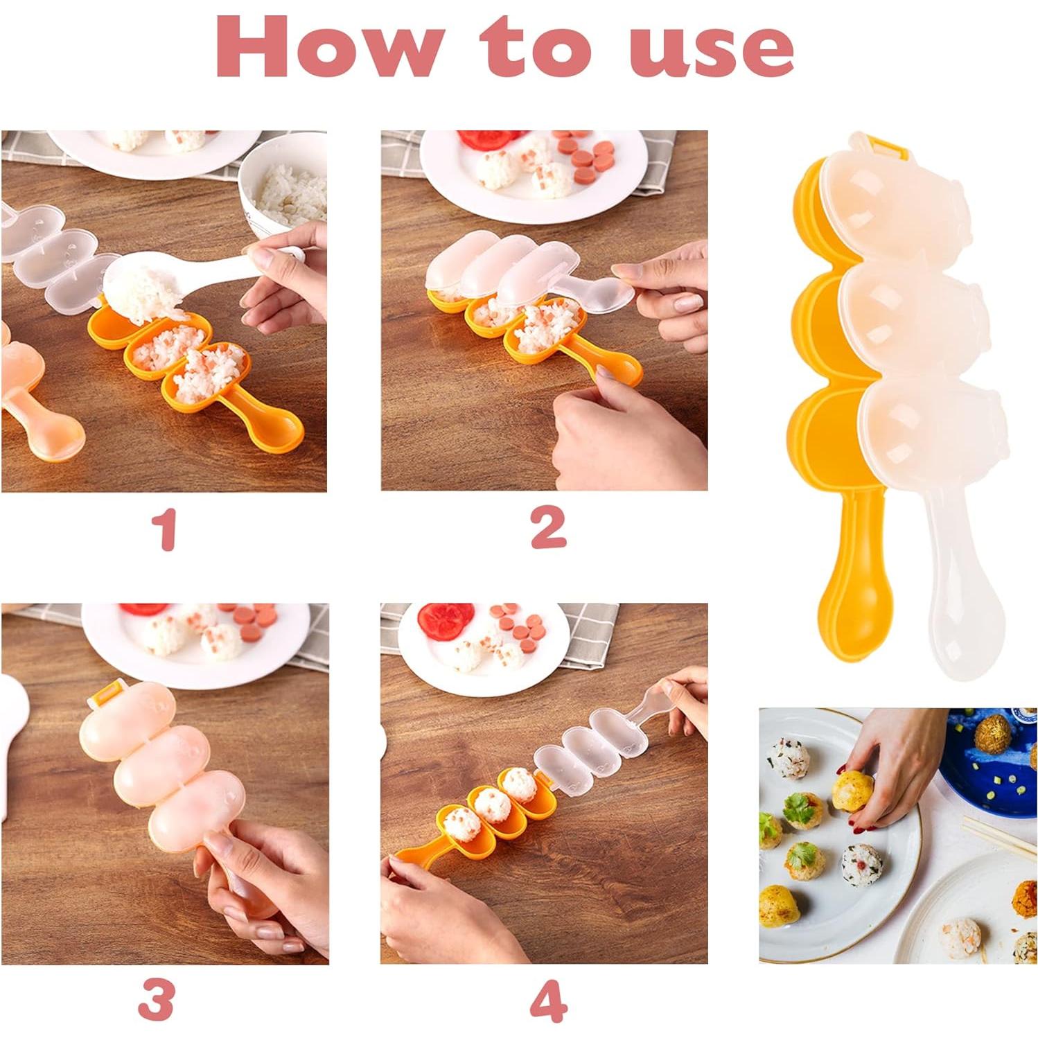 Molde de Sushi Gato Banballon 11 Piezas Multicolor