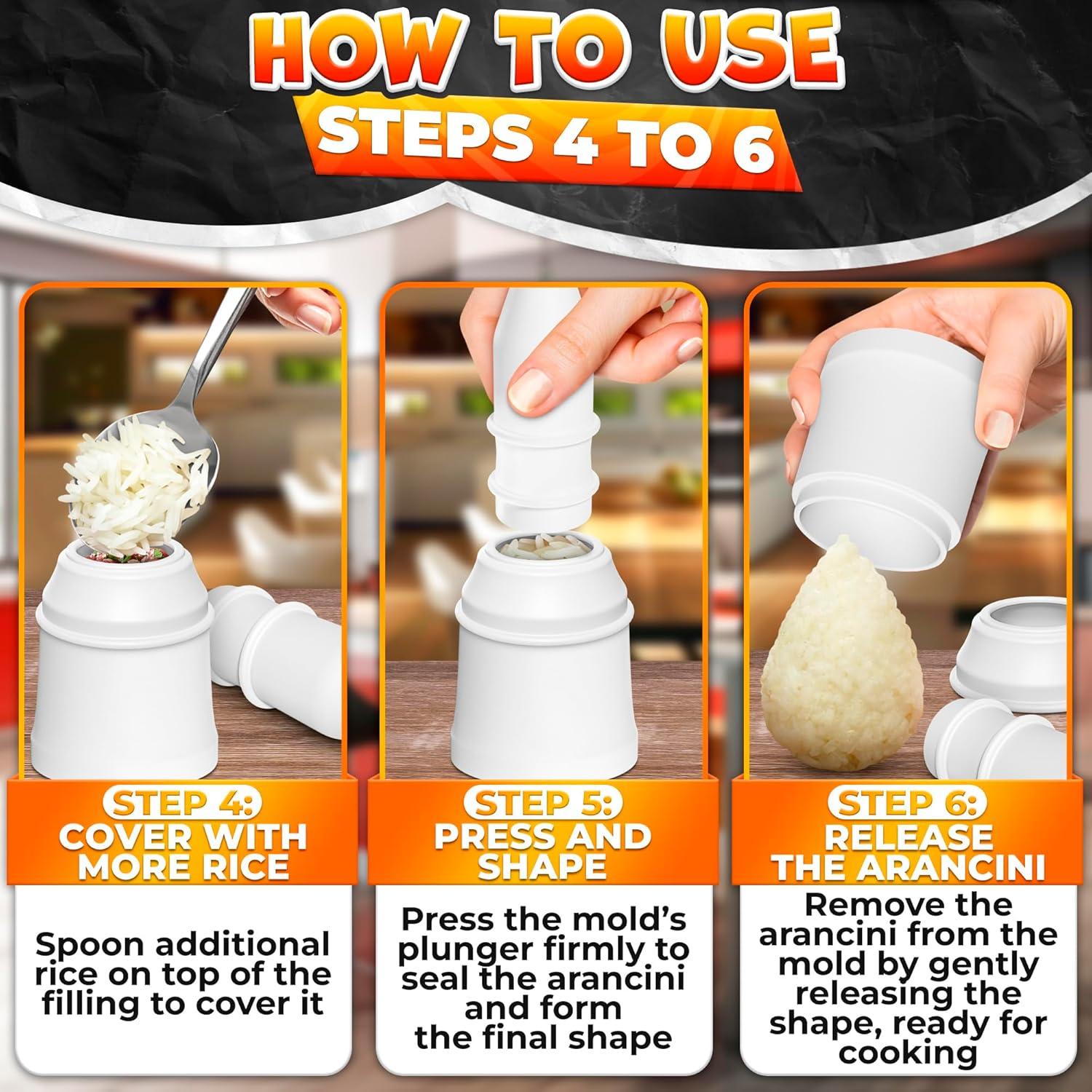 Molde para Albóndigas de Arroz LIBERHAUS 2 Pcs 160 g