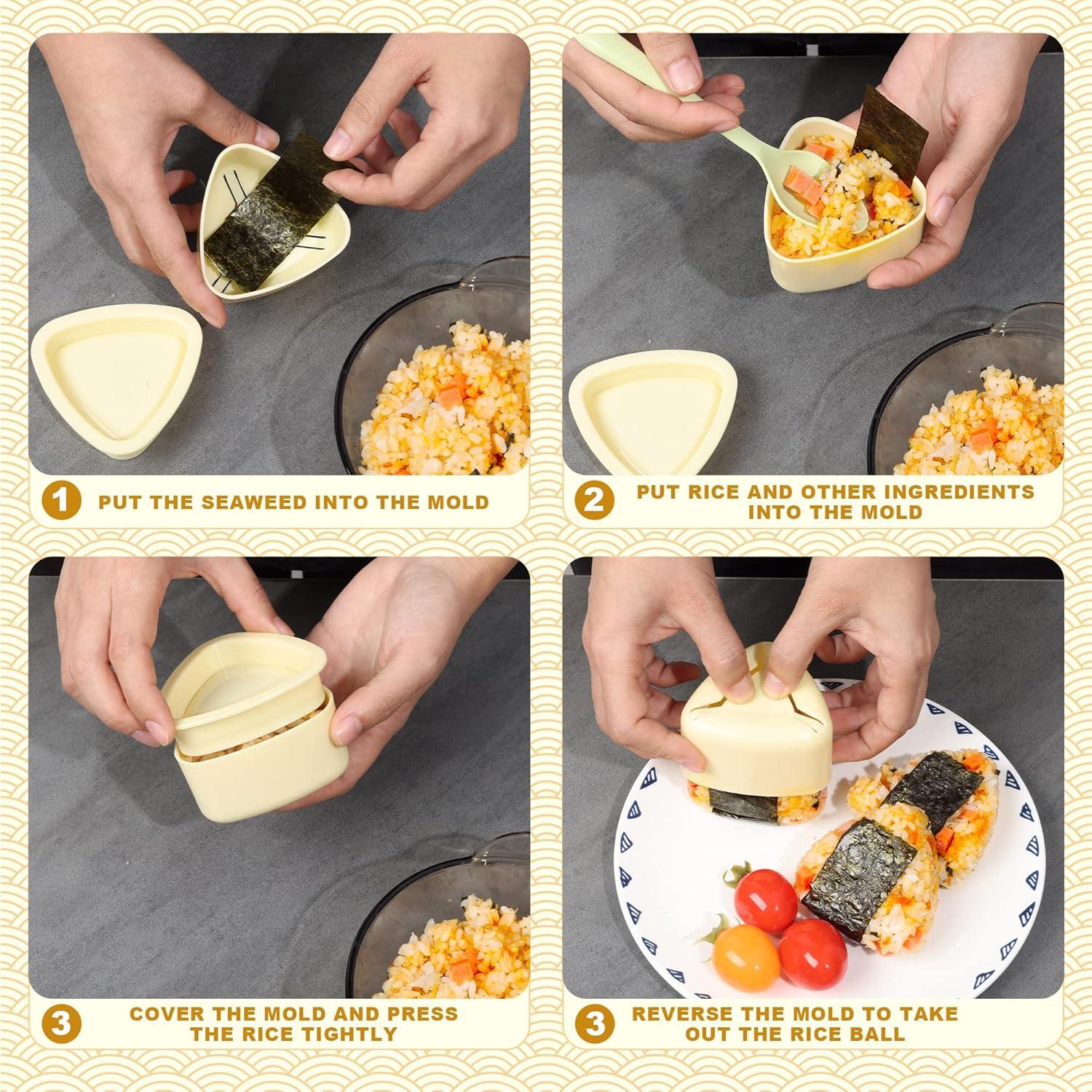 Kit Profesional para Hacer Musubi UERIAJIL - Molde y Cortador