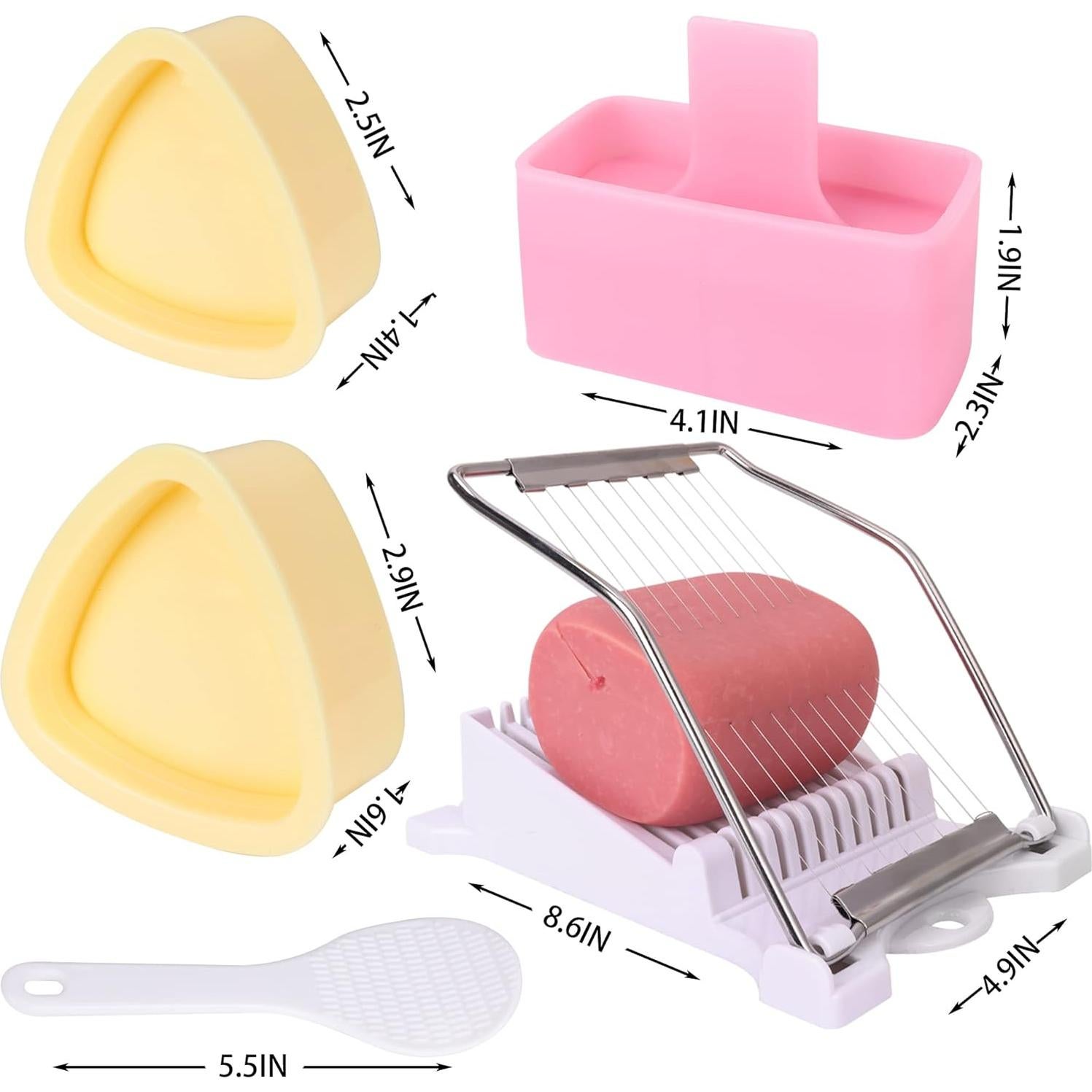 Kit Profesional para Hacer Musubi UERIAJIL - Molde y Cortador