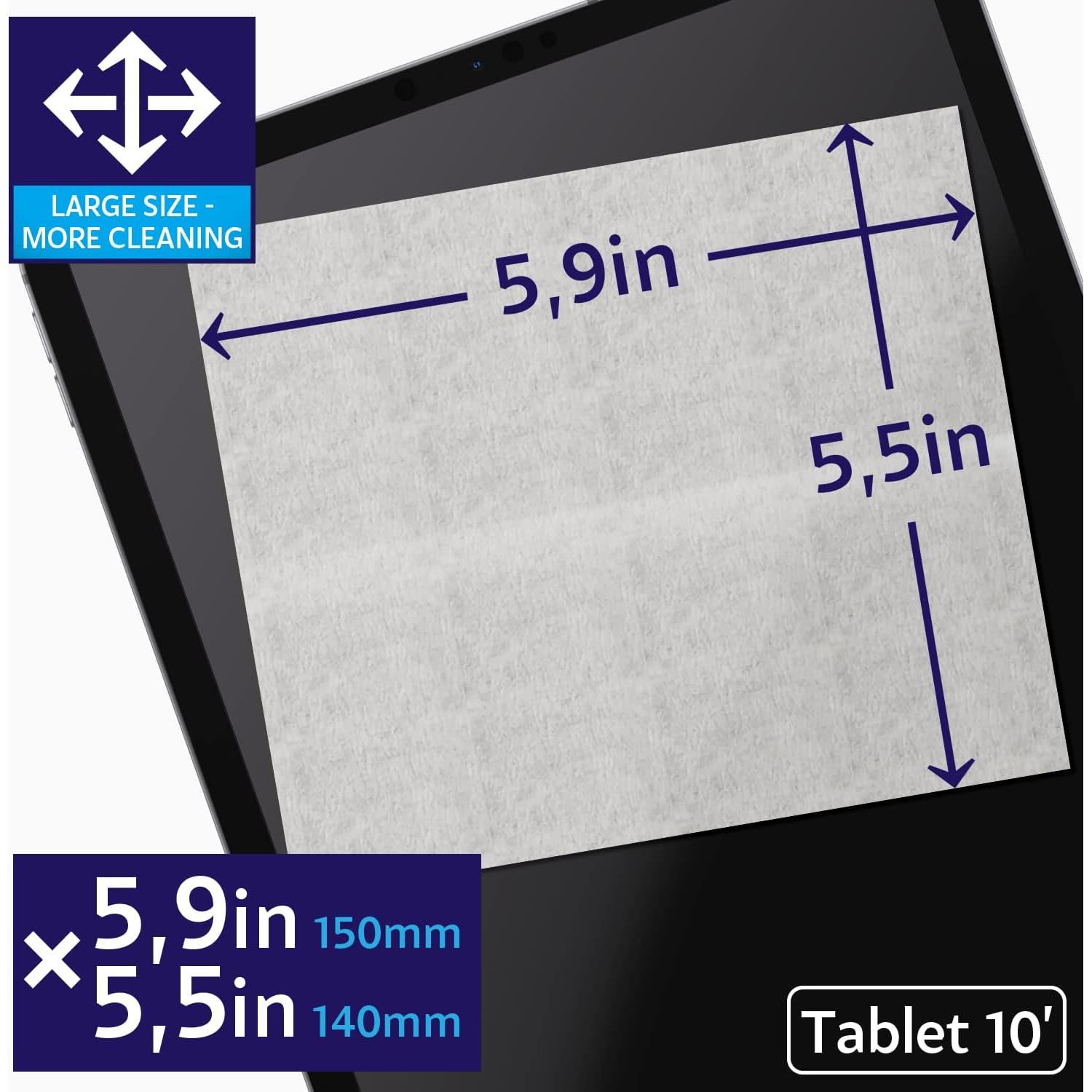 Toallitas para Lentes Maxi Clean 600 Unidades Pre-humedecidas