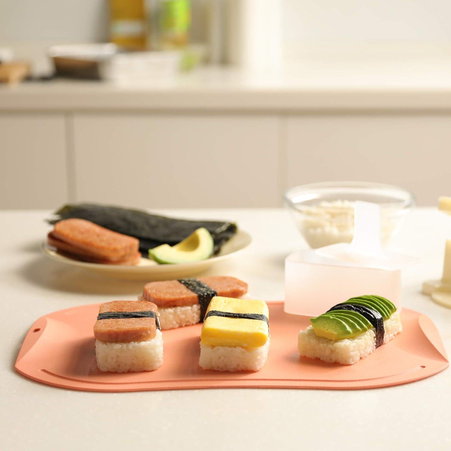 Molde para Musubi GABO Antiadherente 2 Piezas No Tóxico